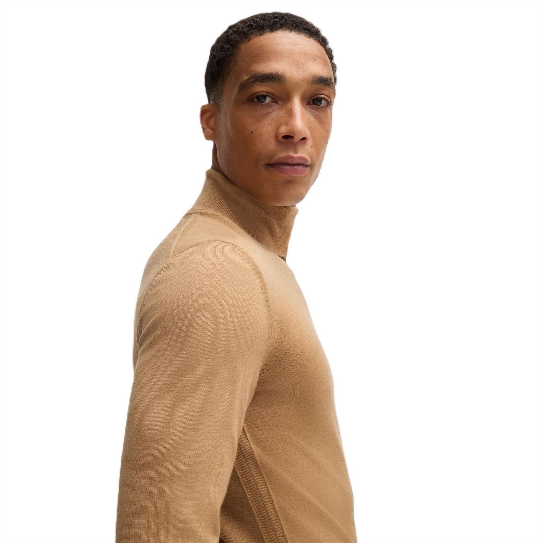 Boss Turtle Neck Long Sleeve Regular Fit Sweater