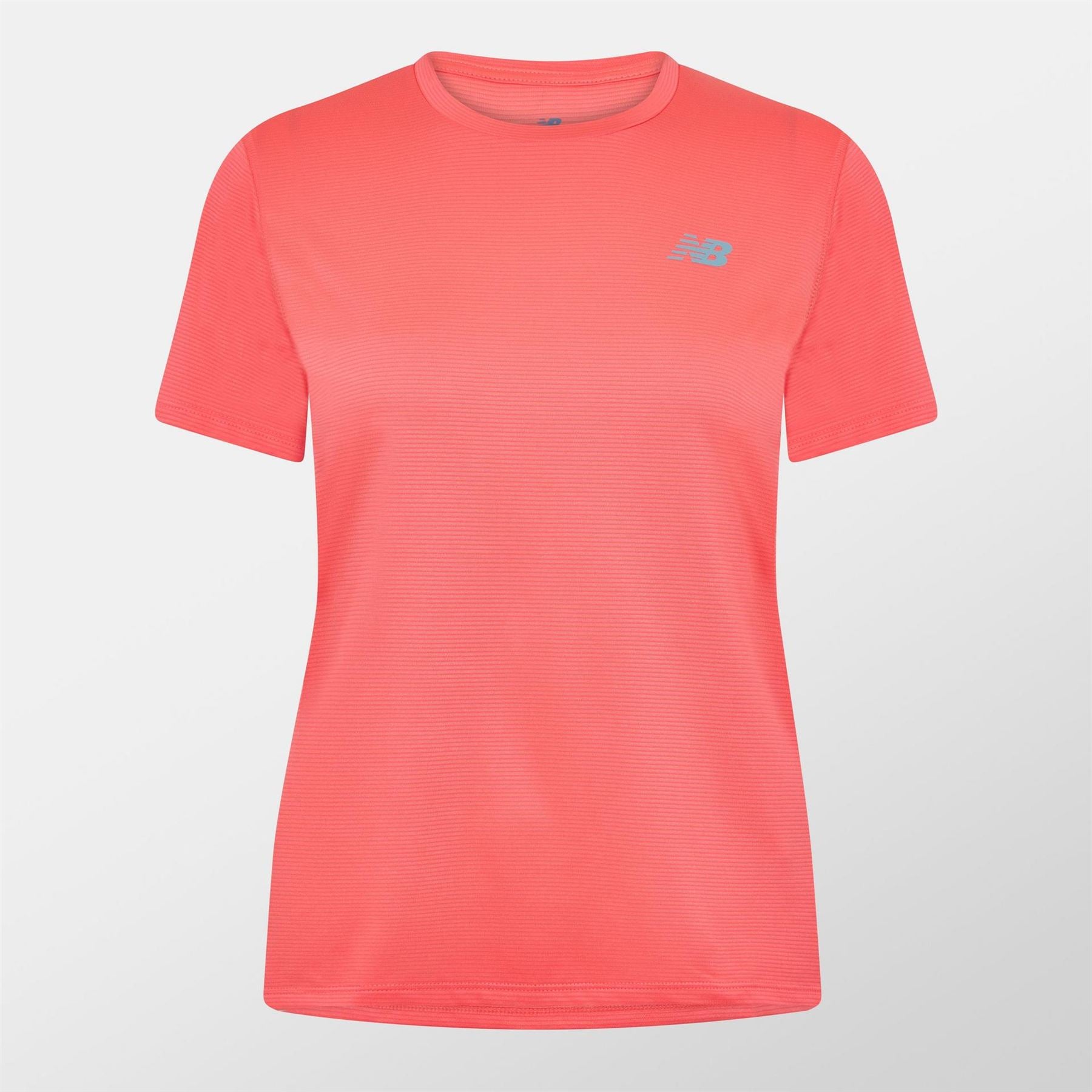 New Balance Regular Fit Crew Neck Short Sleeve Athletic Top