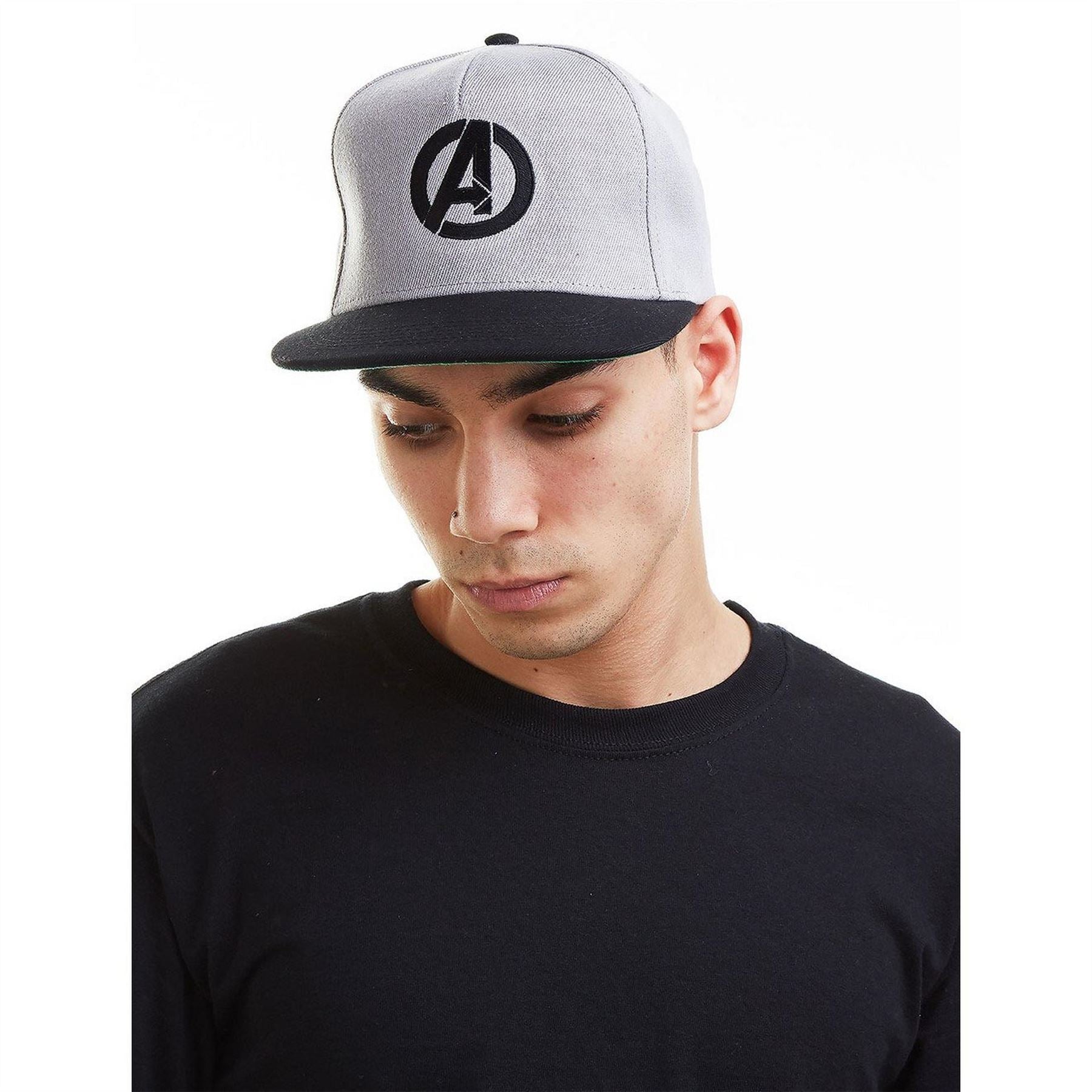 Marvel Logo Embroidered Snapback Cap