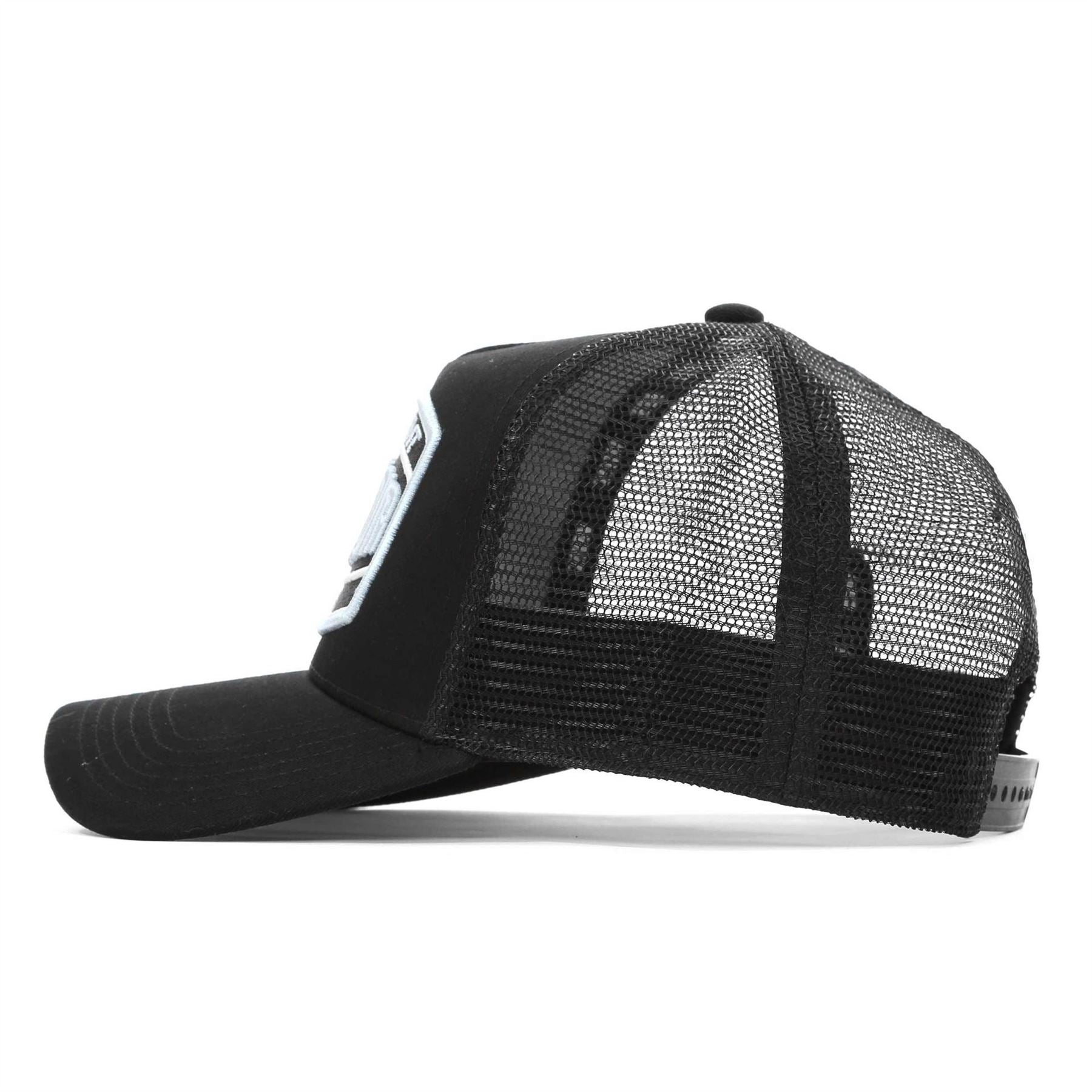 Societe Noir Marais Lettering Trucker Cap