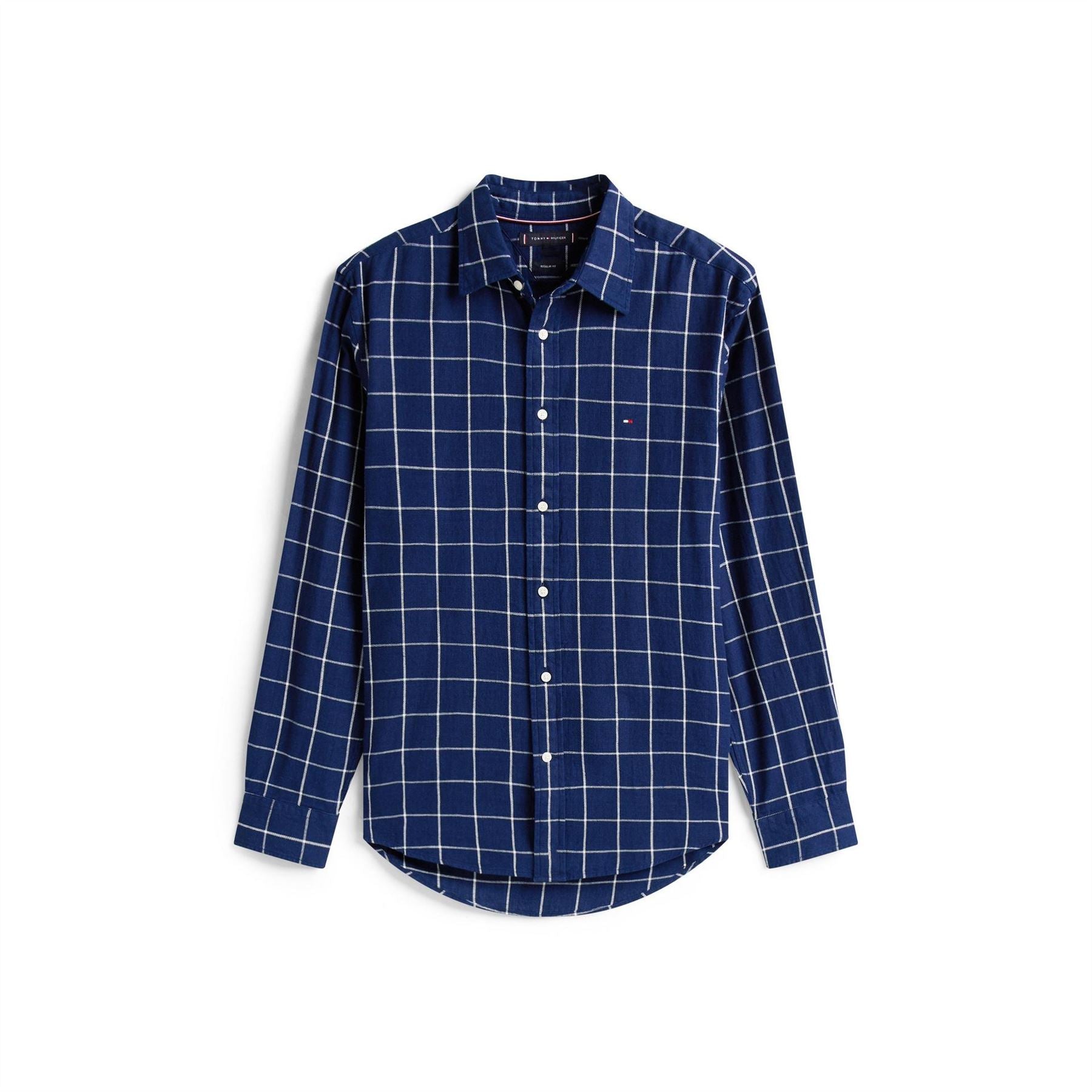 Tommy Hilfiger Twill Check Long Sleeve Patterned Shirt