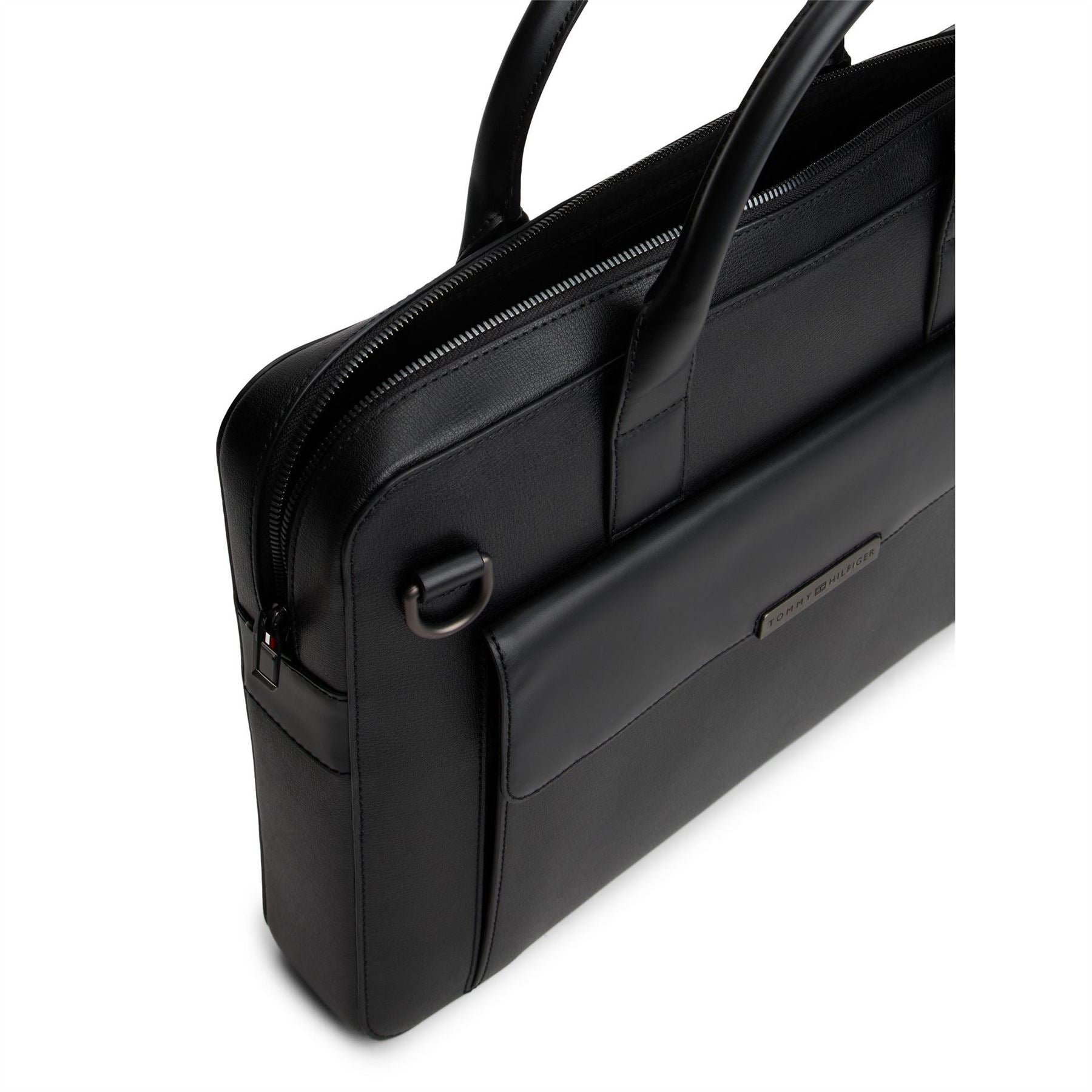 Tommy Hilfiger Business Leather Document Laptop Bag