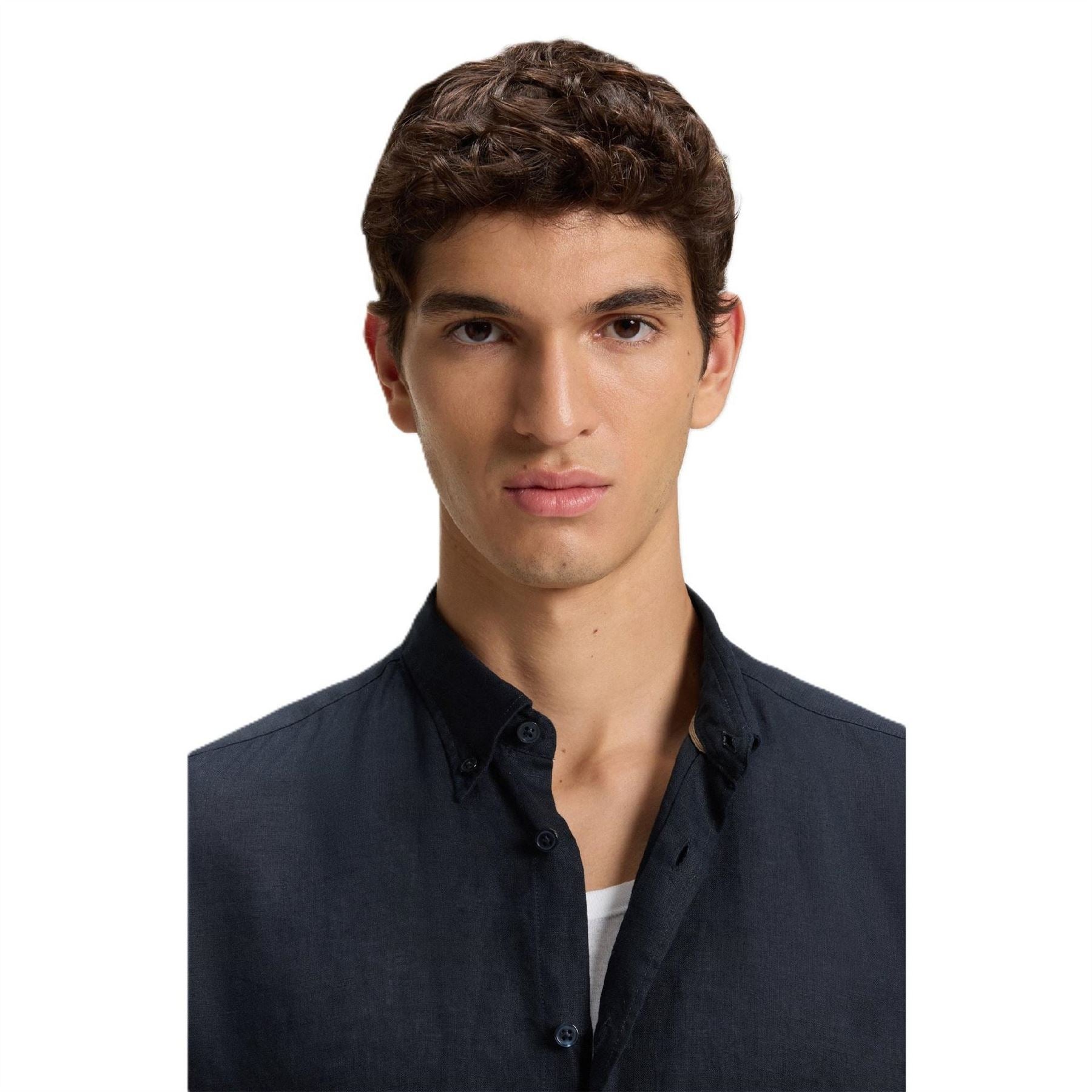 Boss Liam Collared Button Down Long Sleeve Shirt