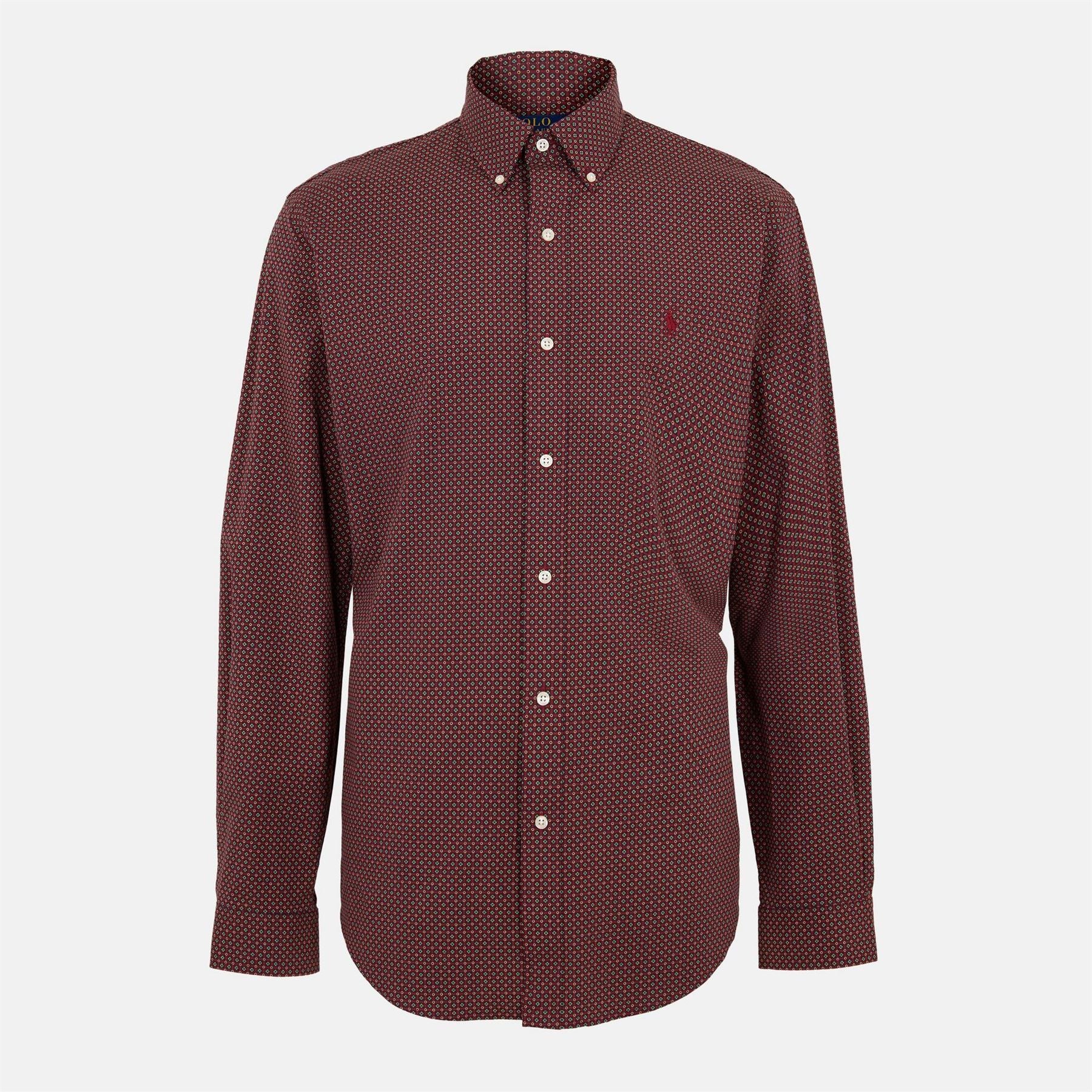 Polo Ralph Lauren Foulard Long Sleeve Shirt Collar Shirt