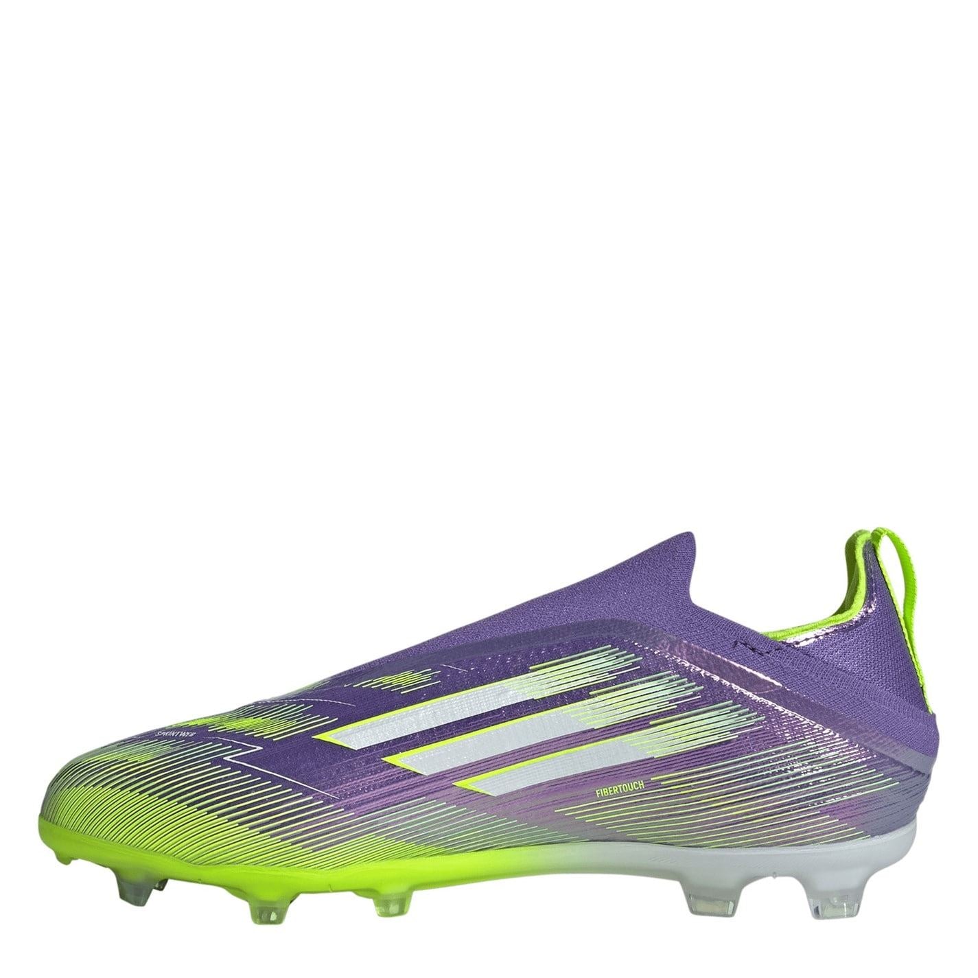 adidas F50 Laceless Childrens Firm Ground Football Boots