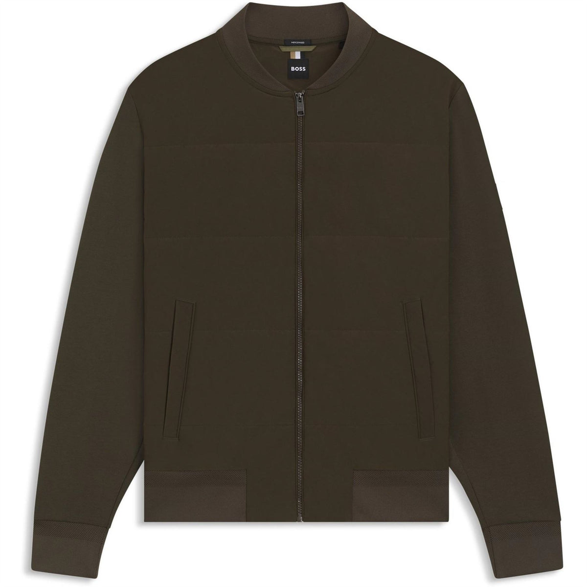 Boss Hbb Skiles100 Full Zipped Sweatshirt, Padded Front, Pockets