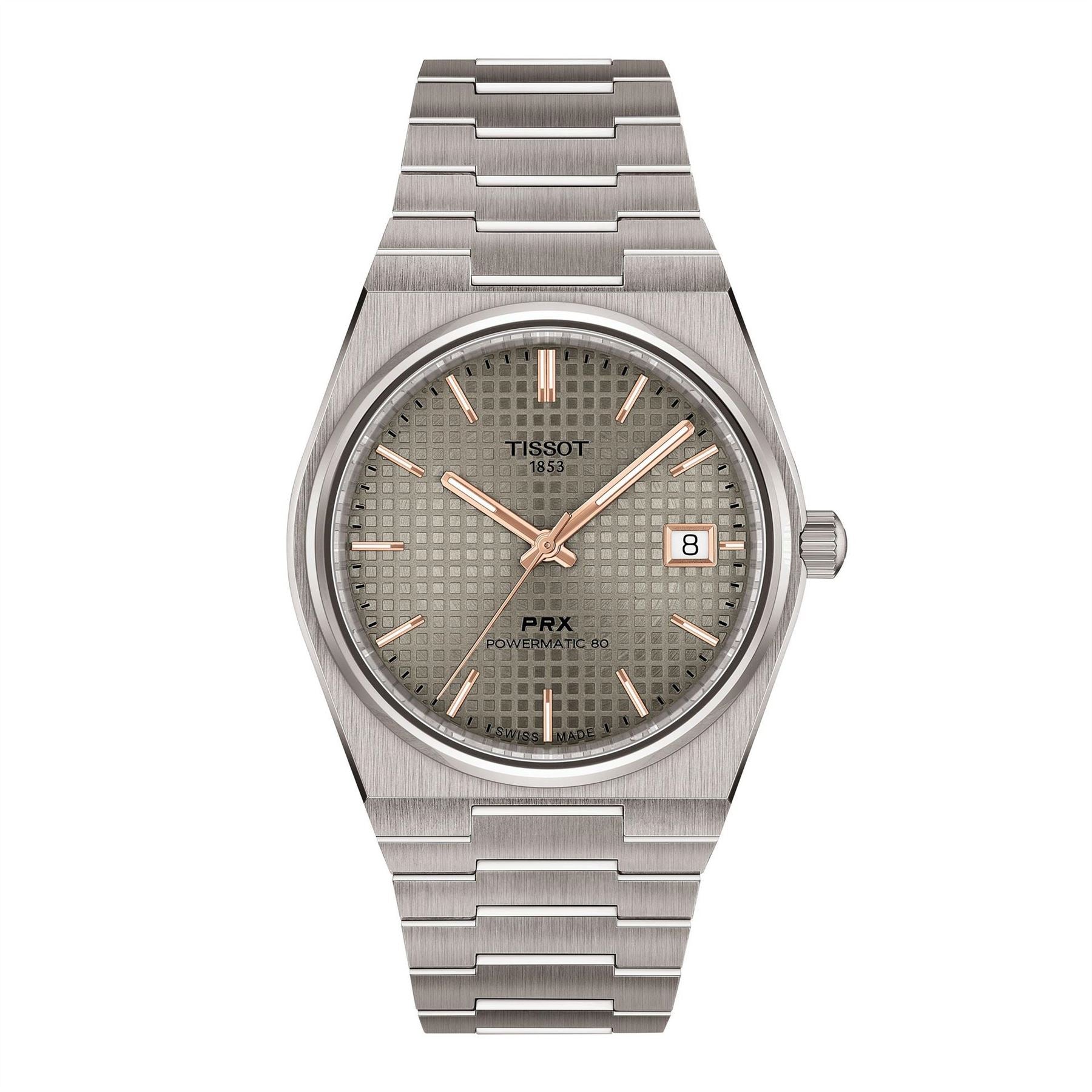 Tissot Prx Titanium Automatic Auto Analogue Watch