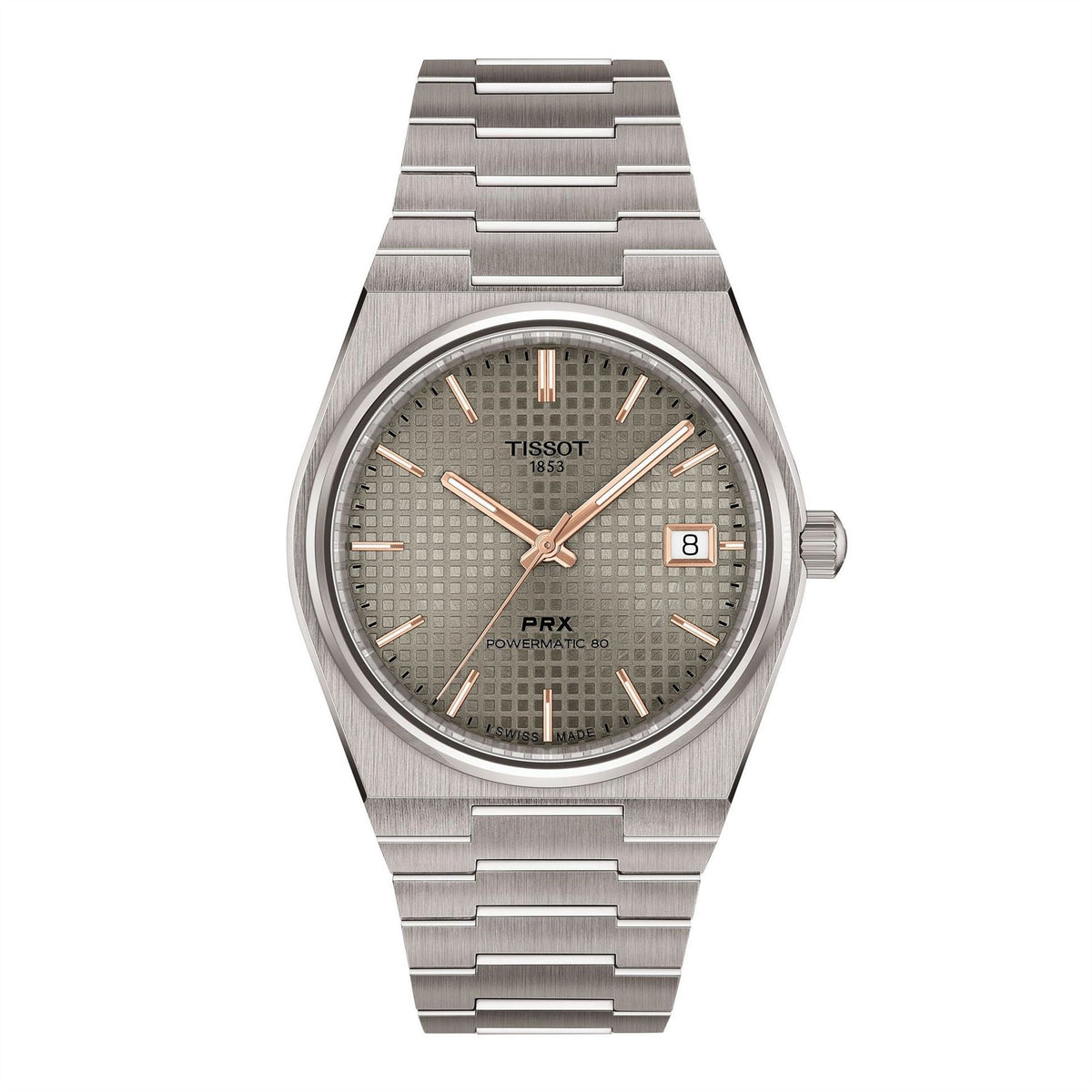 Tissot Prx Titanium Automatic Auto Analogue Watch