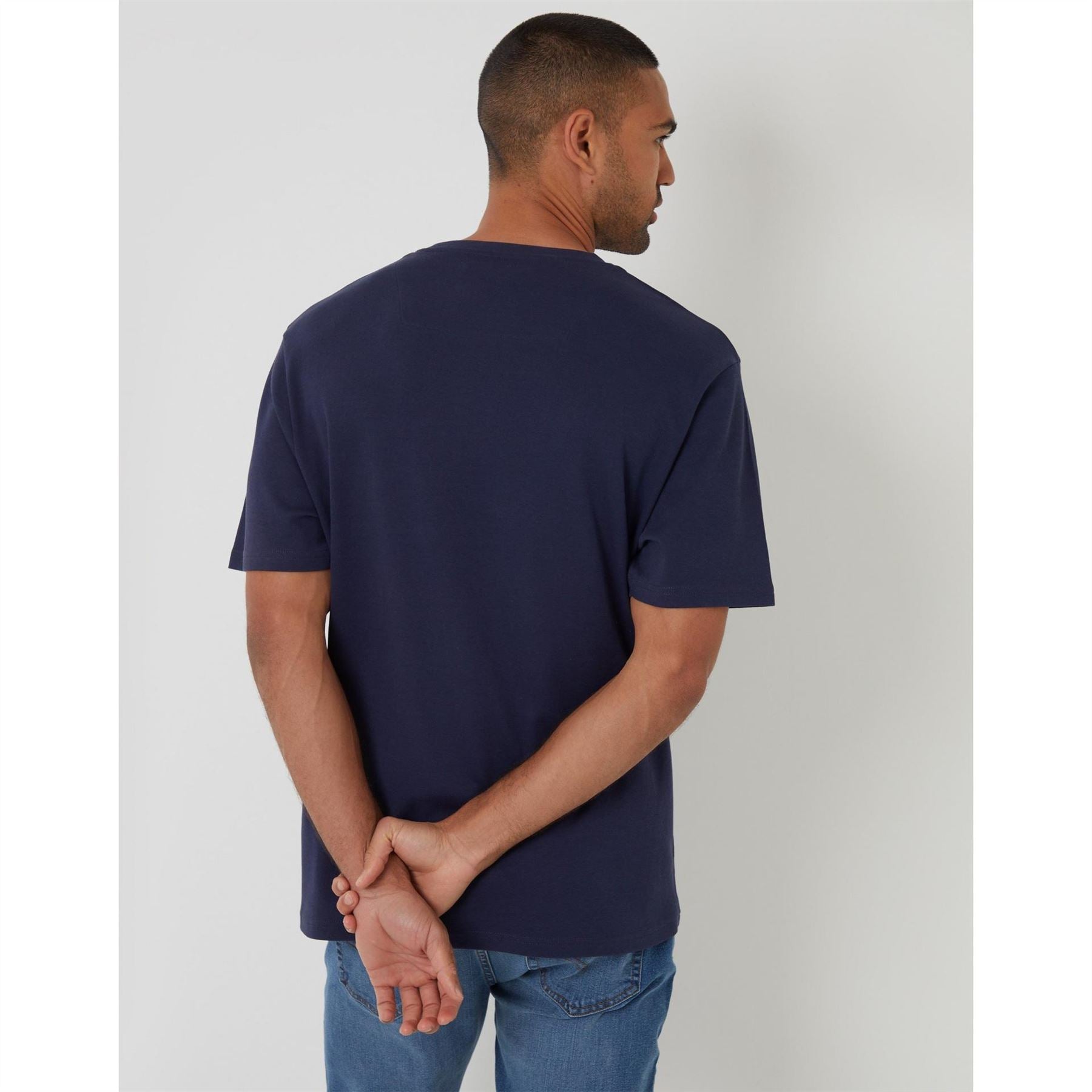 Threadbare Hyde Regular Fit Crew Neck T-Shirt