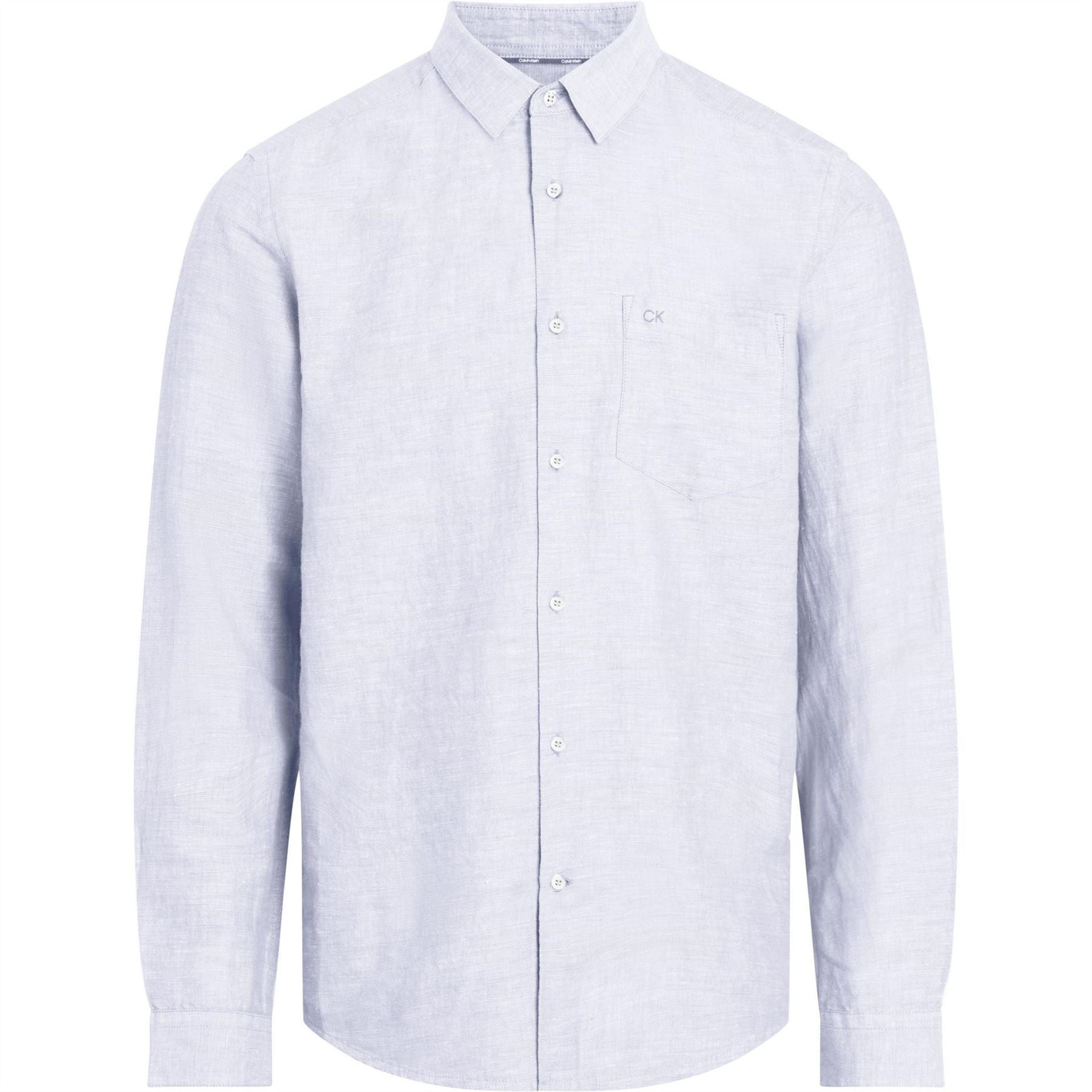 Calvin Klein Linen Cotton Regular Fit Shirt