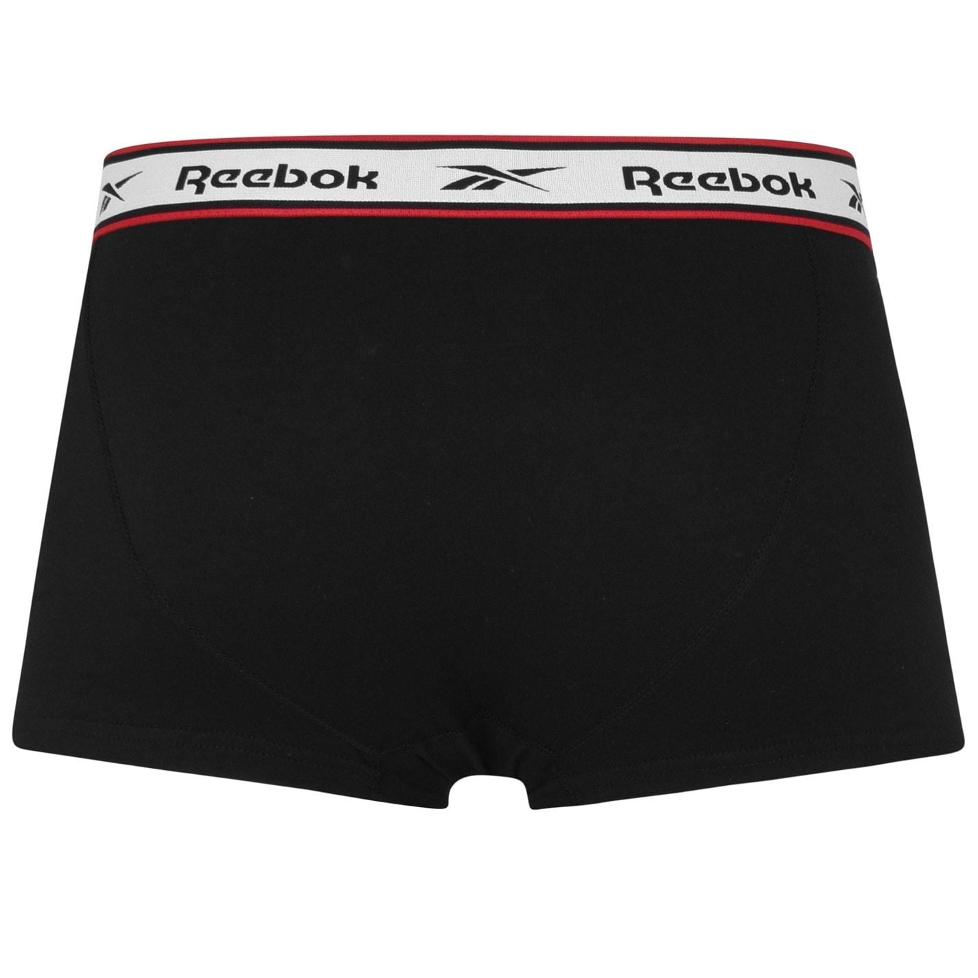 Reebok Mens 3 Pack Boxer Shorts Barlow