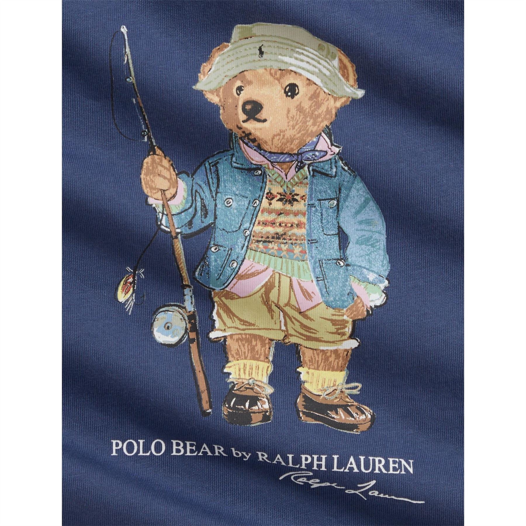 Polo Ralph Lauren Bear Shortall Onesie
