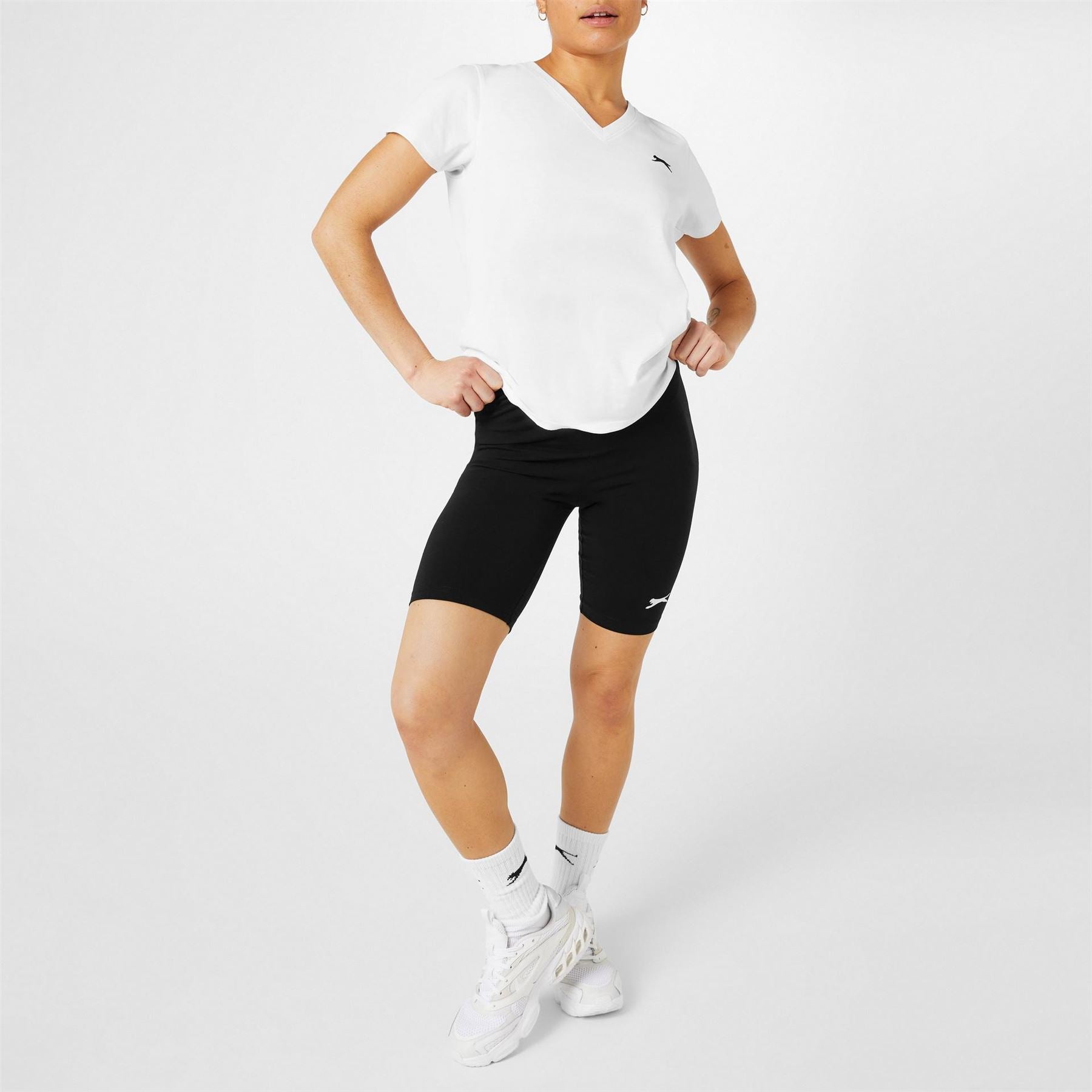 Slazenger Ladies V Neck Tee Shirt