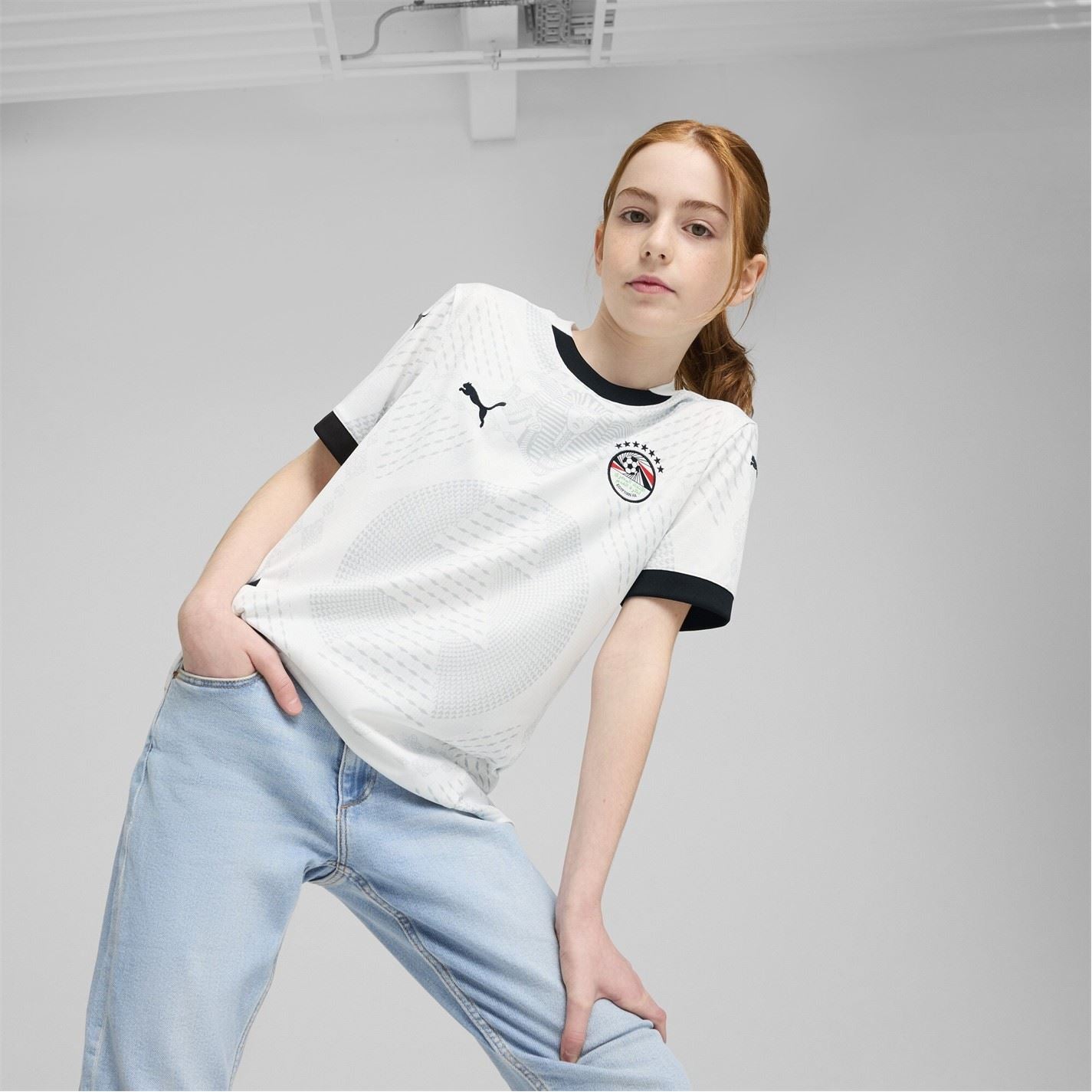 Puma Egypt Away Shirt 2025 Juniors