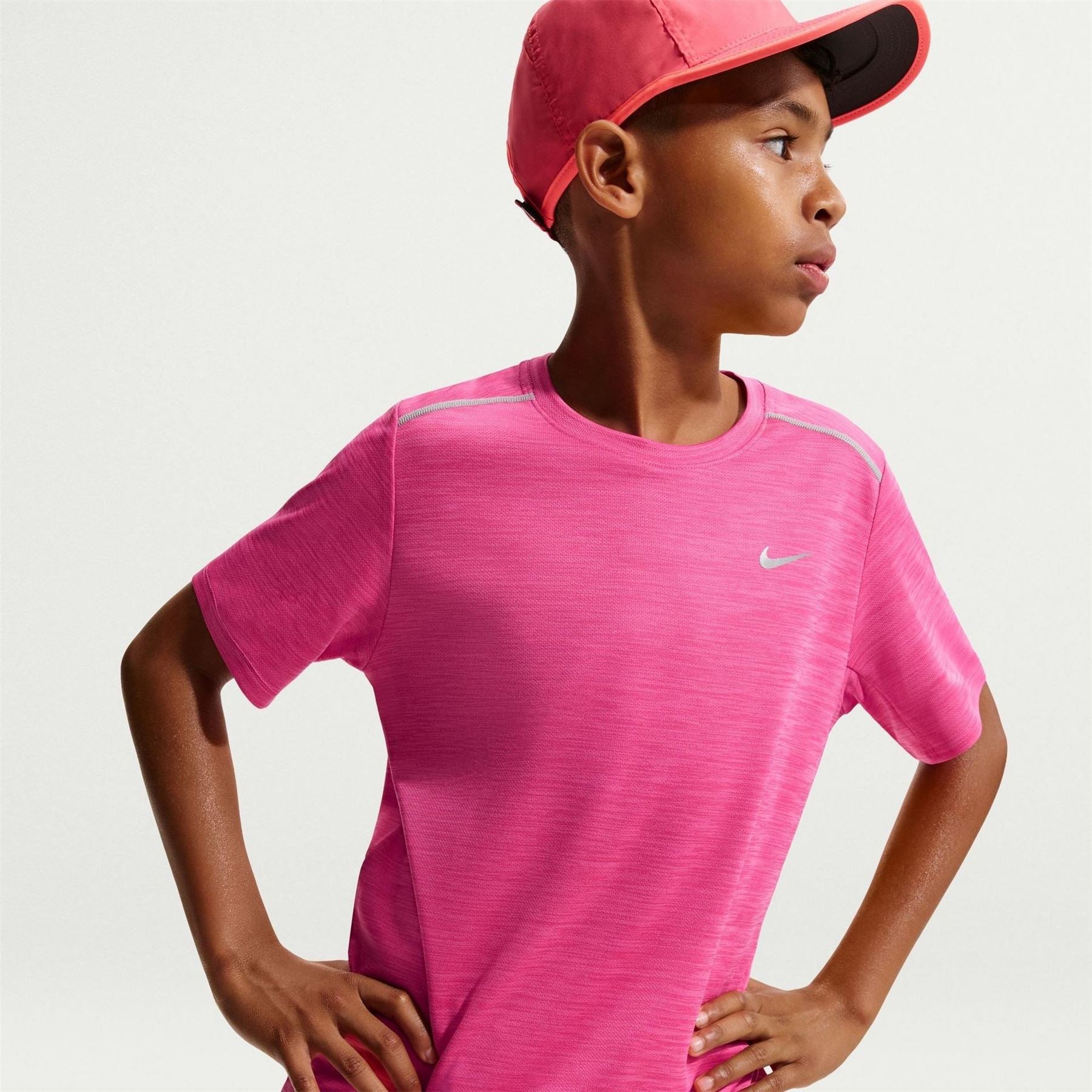 Nike Dri Fit Miler Big Kids (boys) Training Top