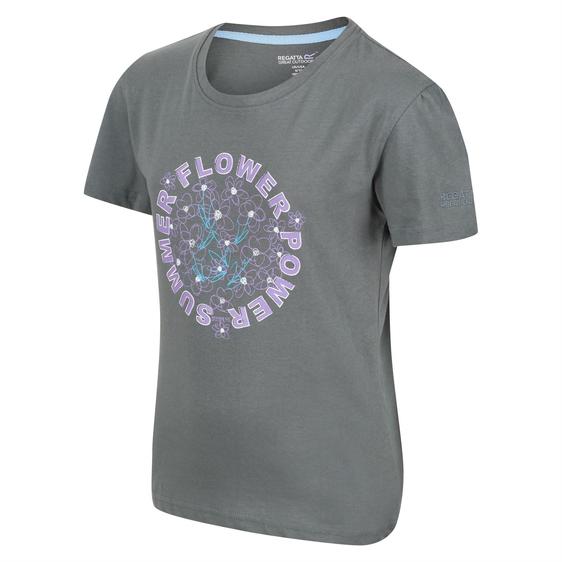 Regatta Lettering Graphic Crew Neck Short Sleeve Jersey T-Shirt