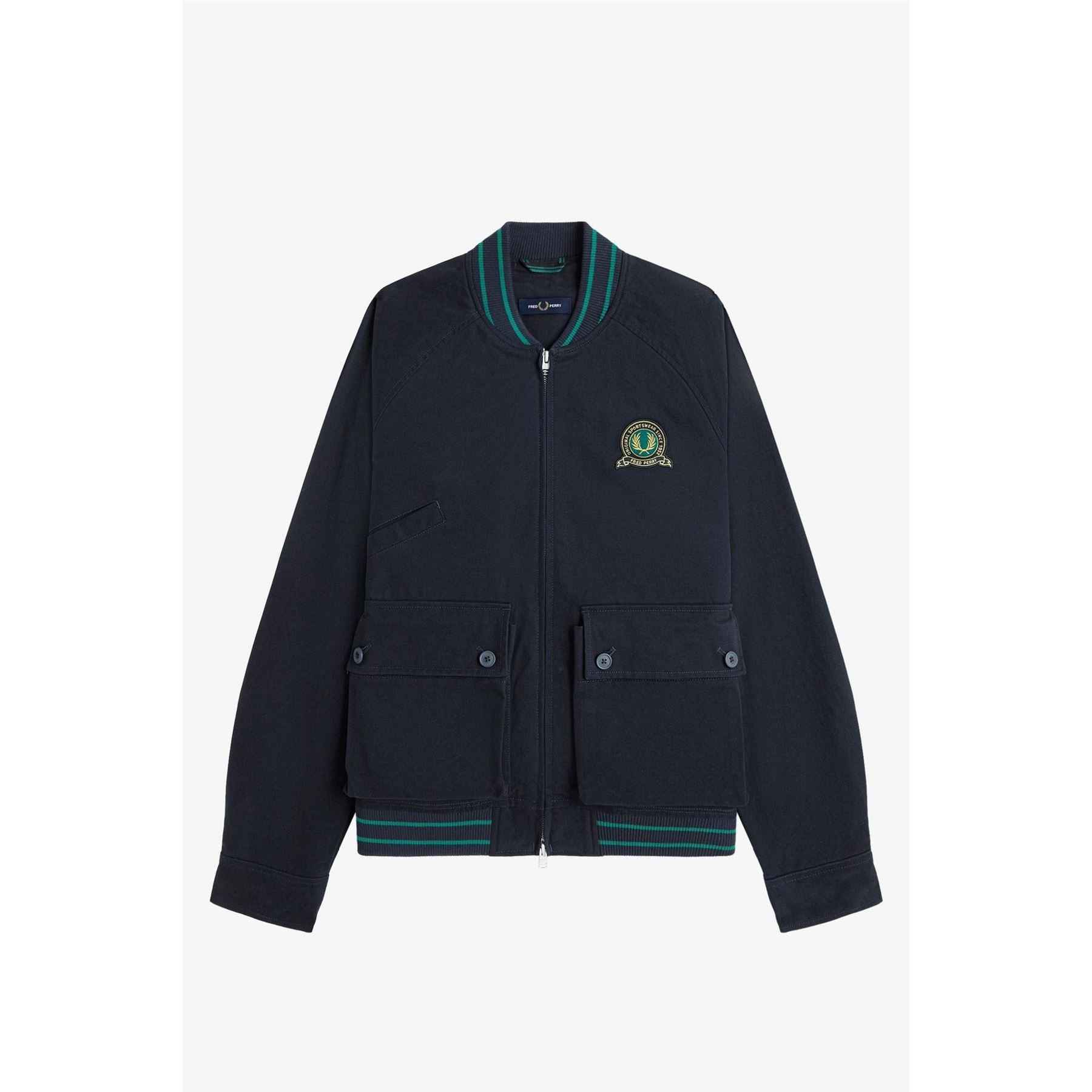 Fred Perry Laurel Emblem Bomber Jacket