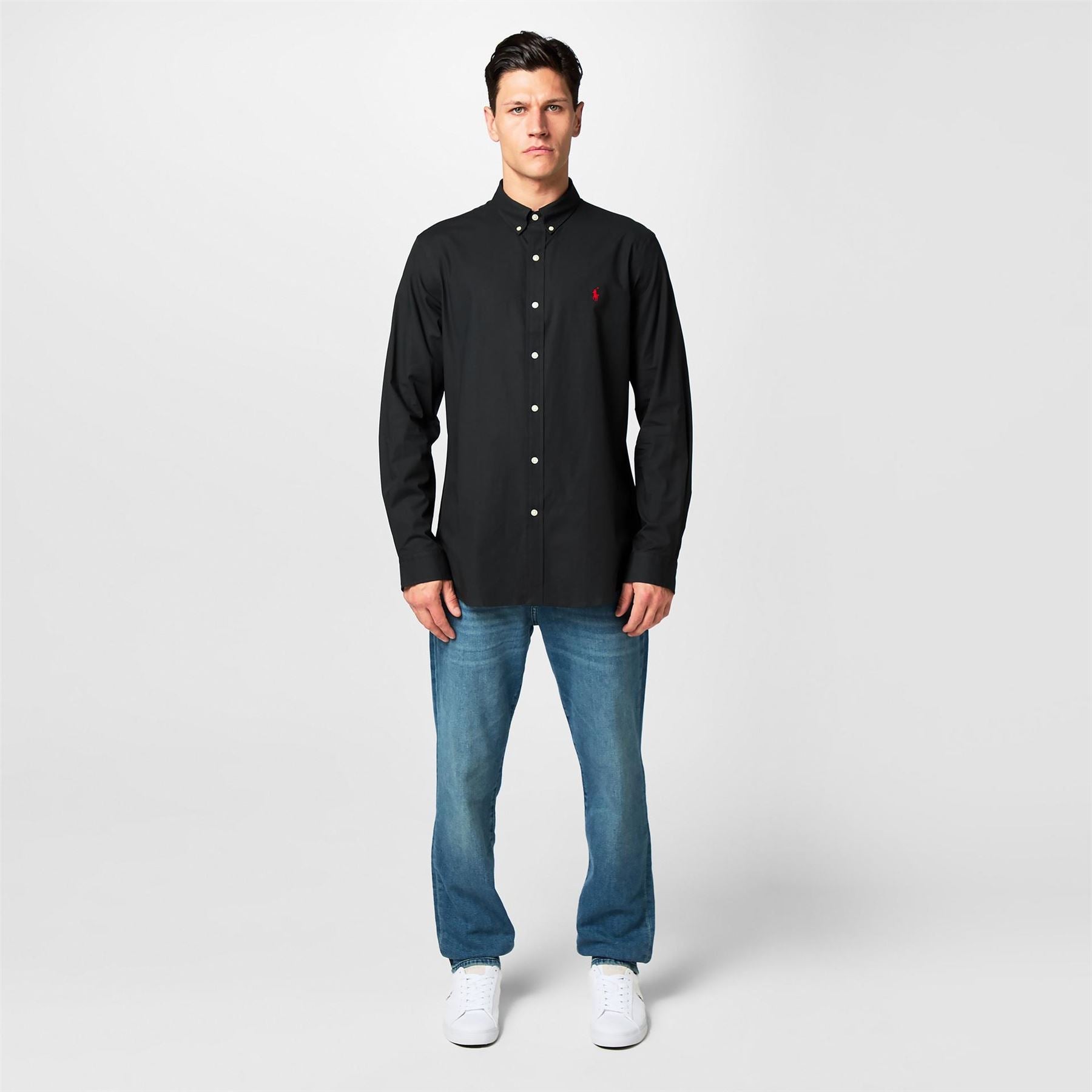 Polo Ralph Lauren Slim Fit Poplin Long Sleeve Shirt