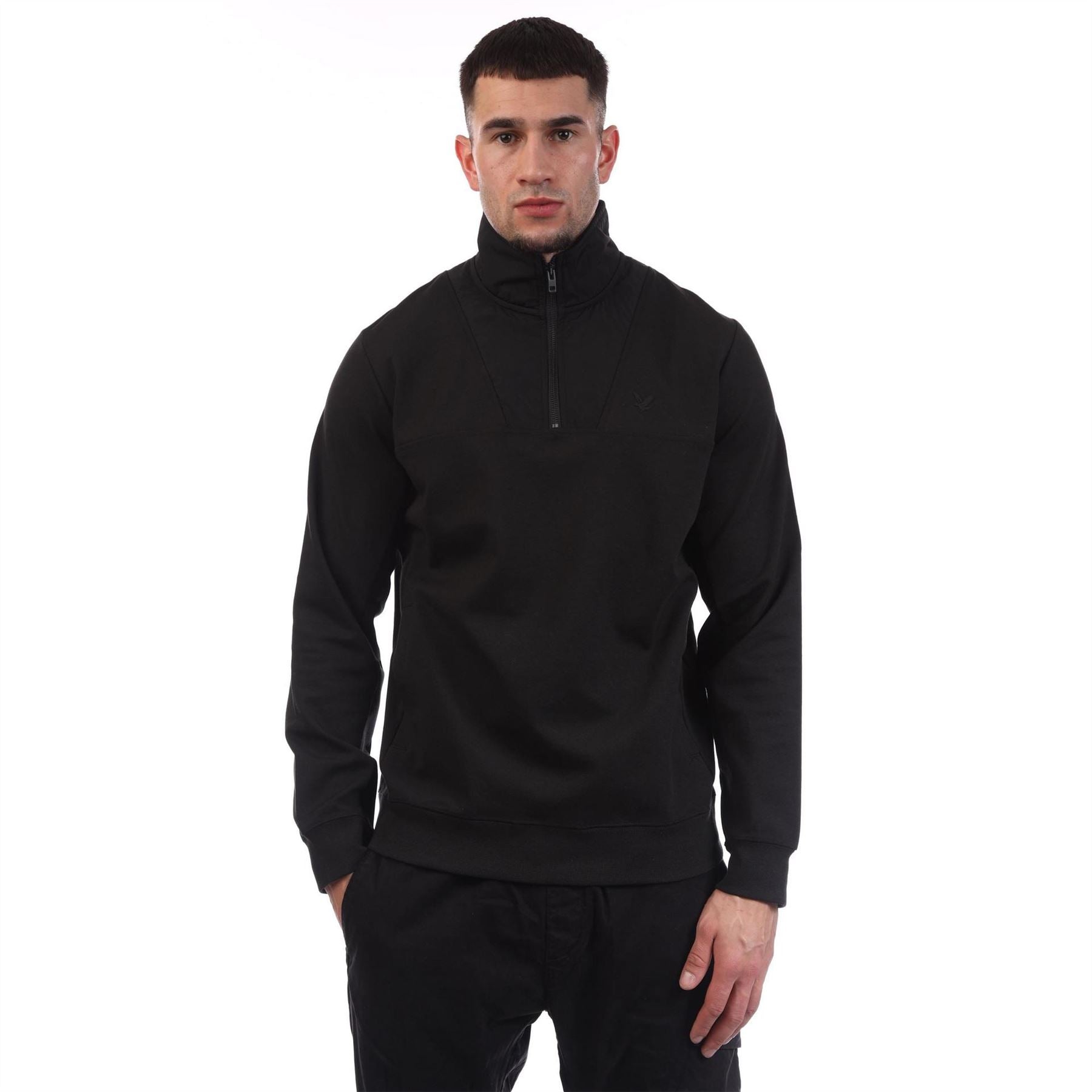Lyle and Scott Hybrid Quarter Zip