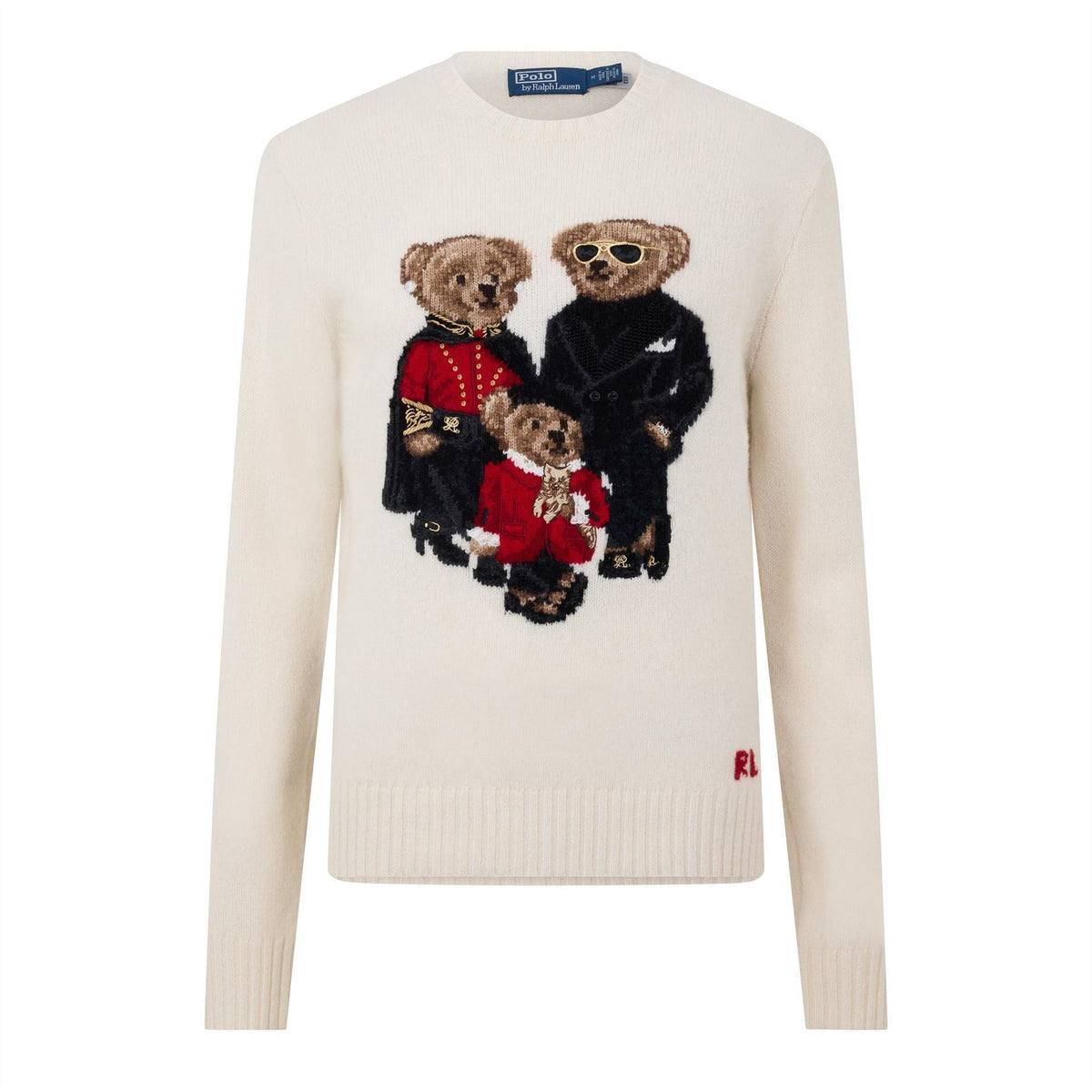 Polo Ralph Lauren Polo Bear Wool Cashmere Crew Neck Jumper