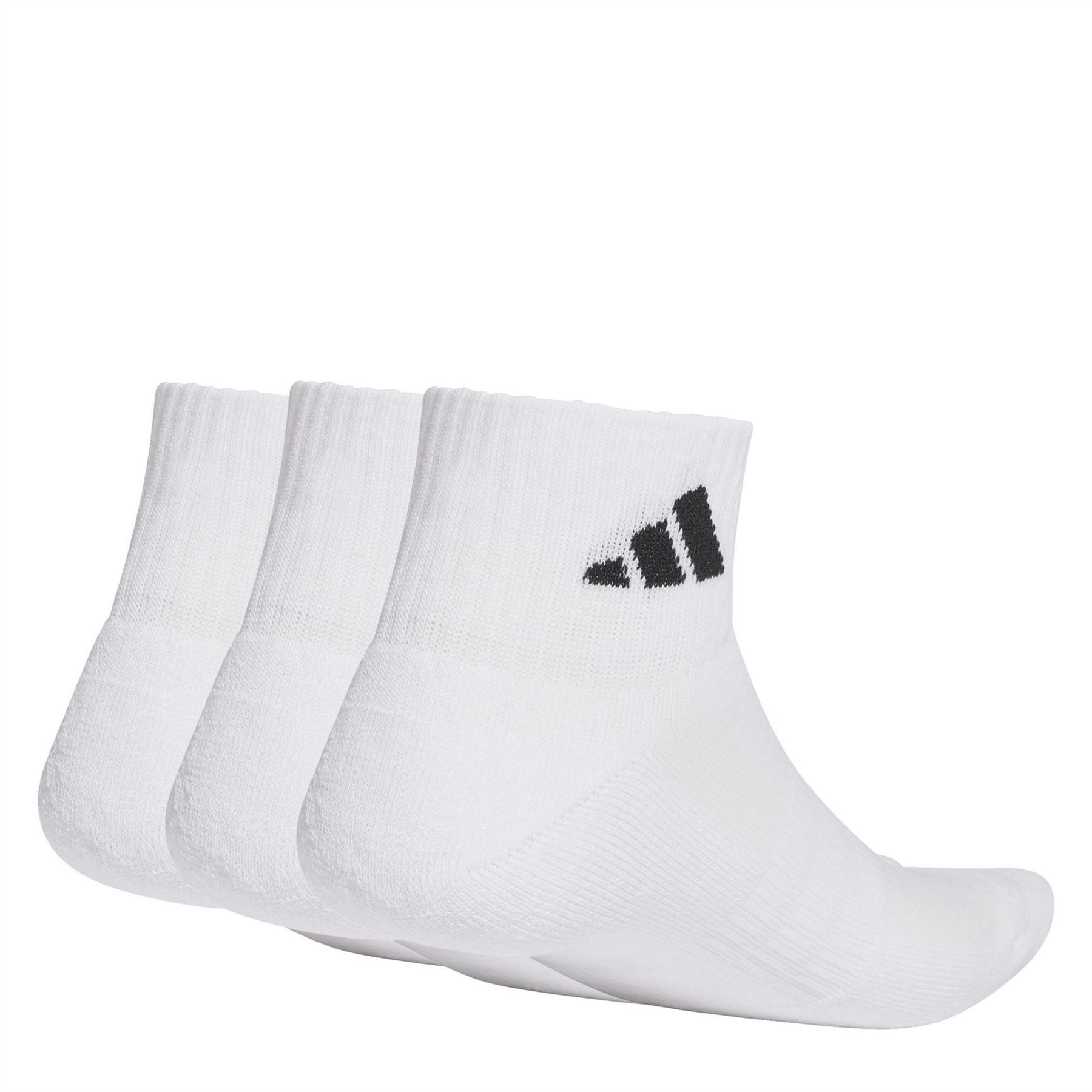 adidas 3 Pack Ankle Socks Unisex Juniors