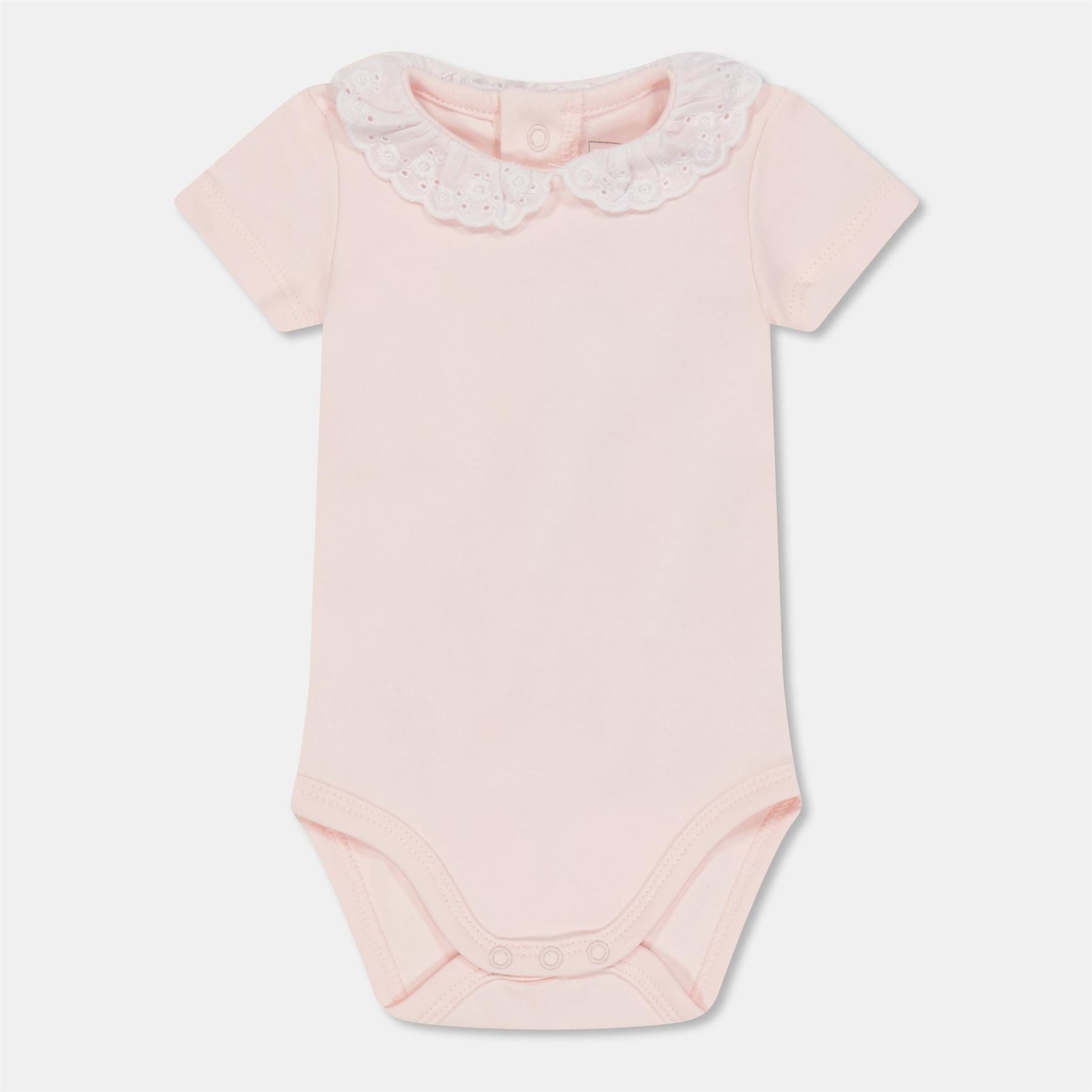Carrement Beau Lace Detail Peter Pan Collar Bodysuit