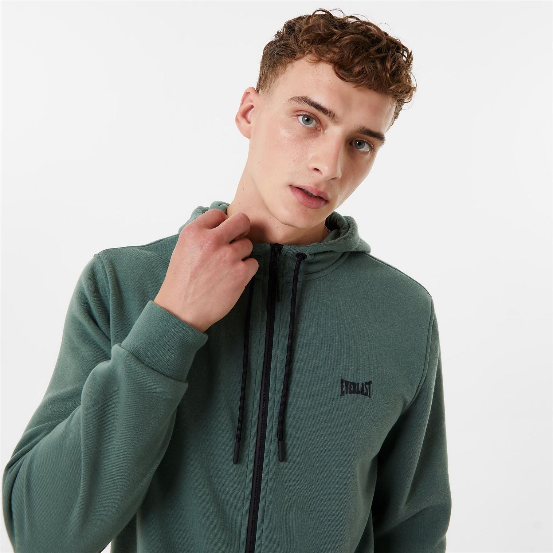 Everlast Mens Premium Zip Through Hoodie