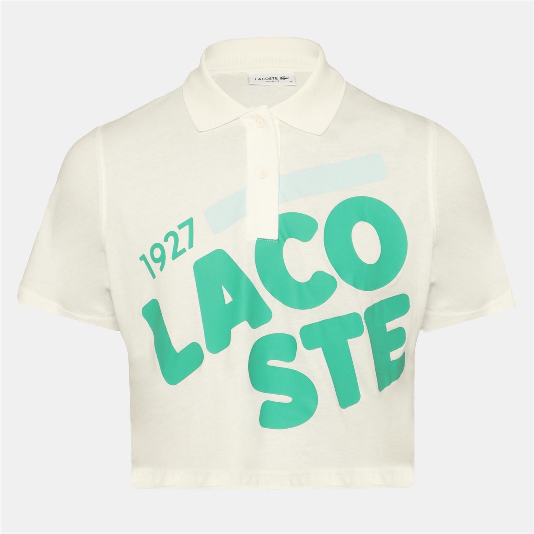 Lacoste Ribbed Collar Short Sleeve Polo Shirt