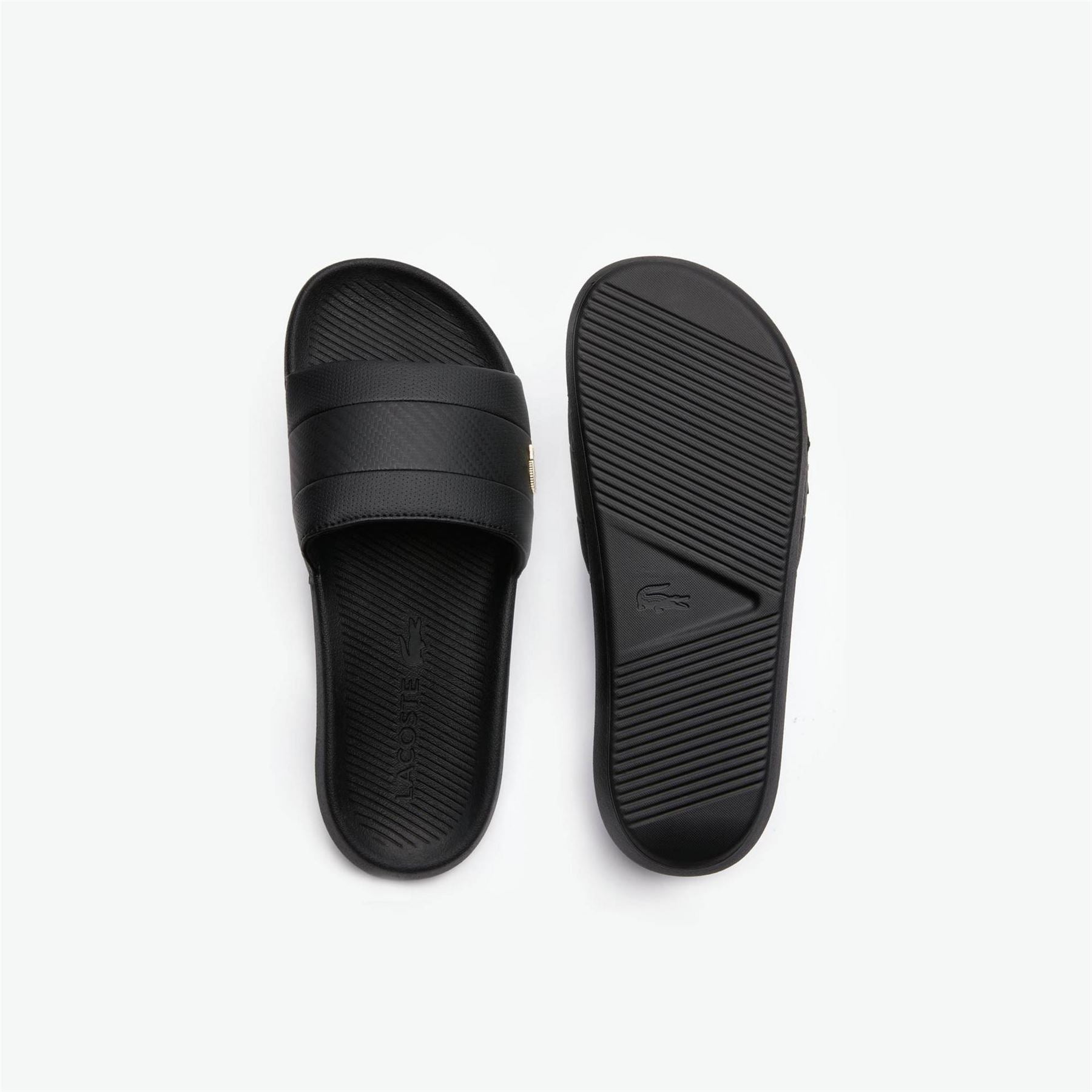 Lacoste Metal Logo Sliders