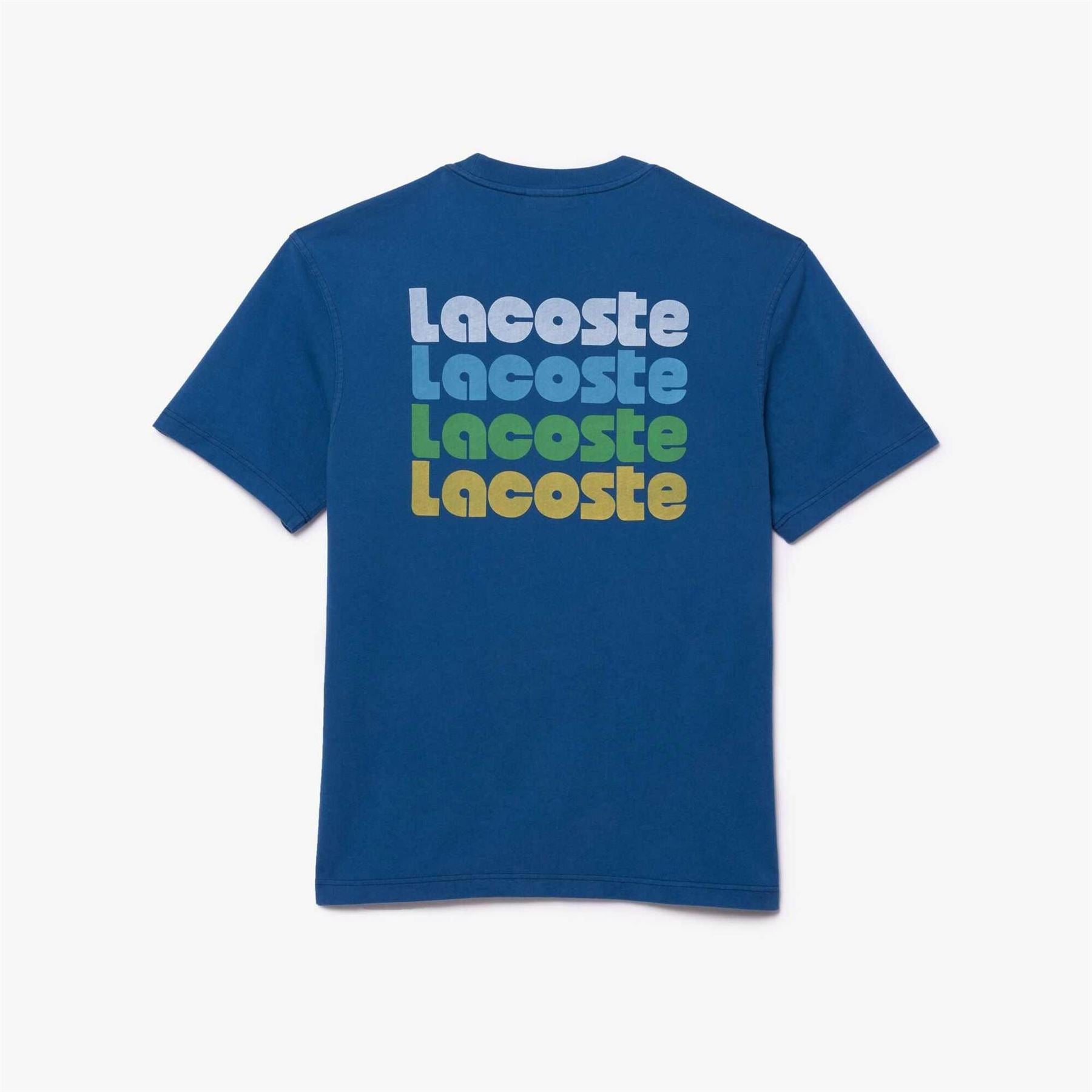 Lacoste Effect Ombré Print T-Shirt