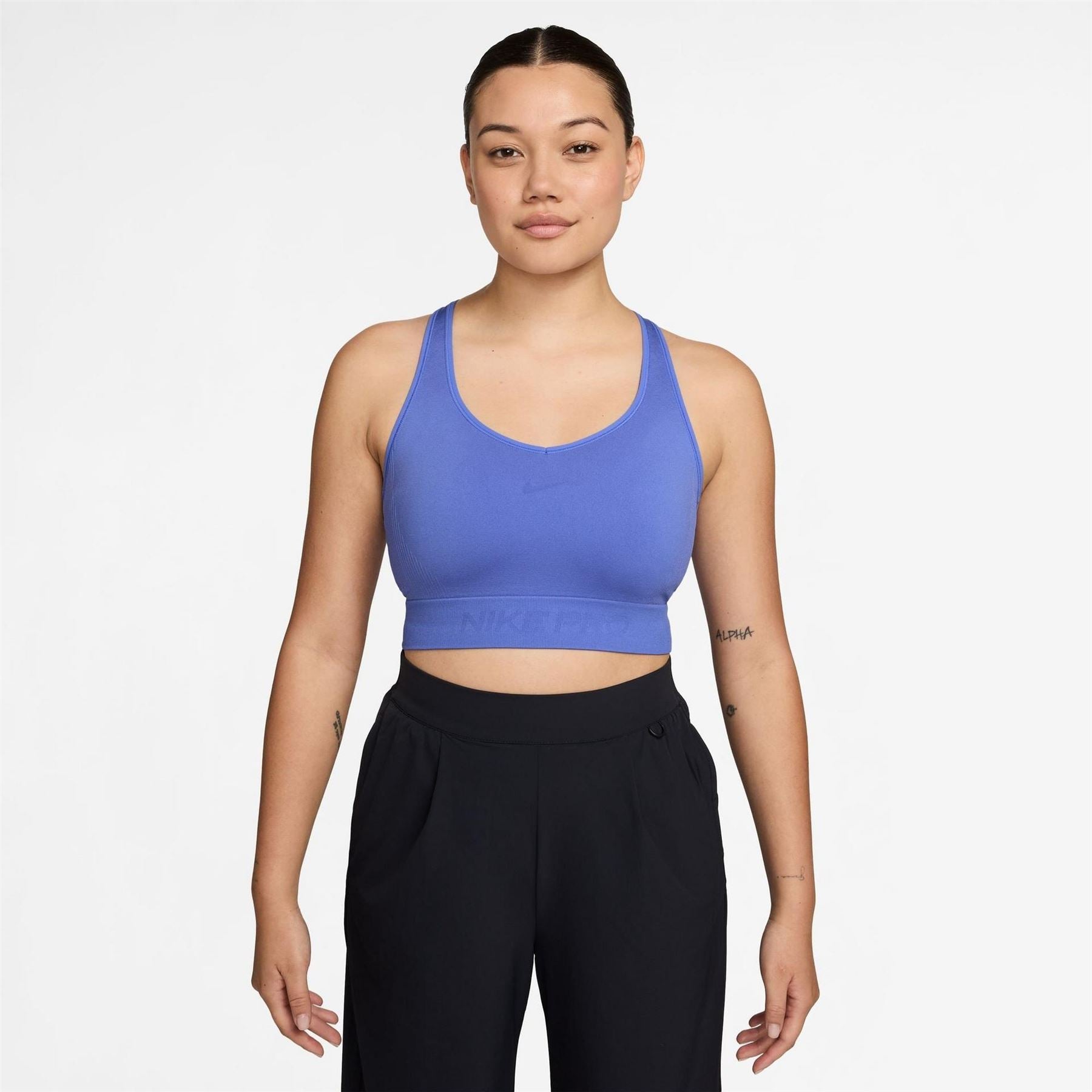 Nike Seamless Scoop Neck Snug Fit Sports Bra