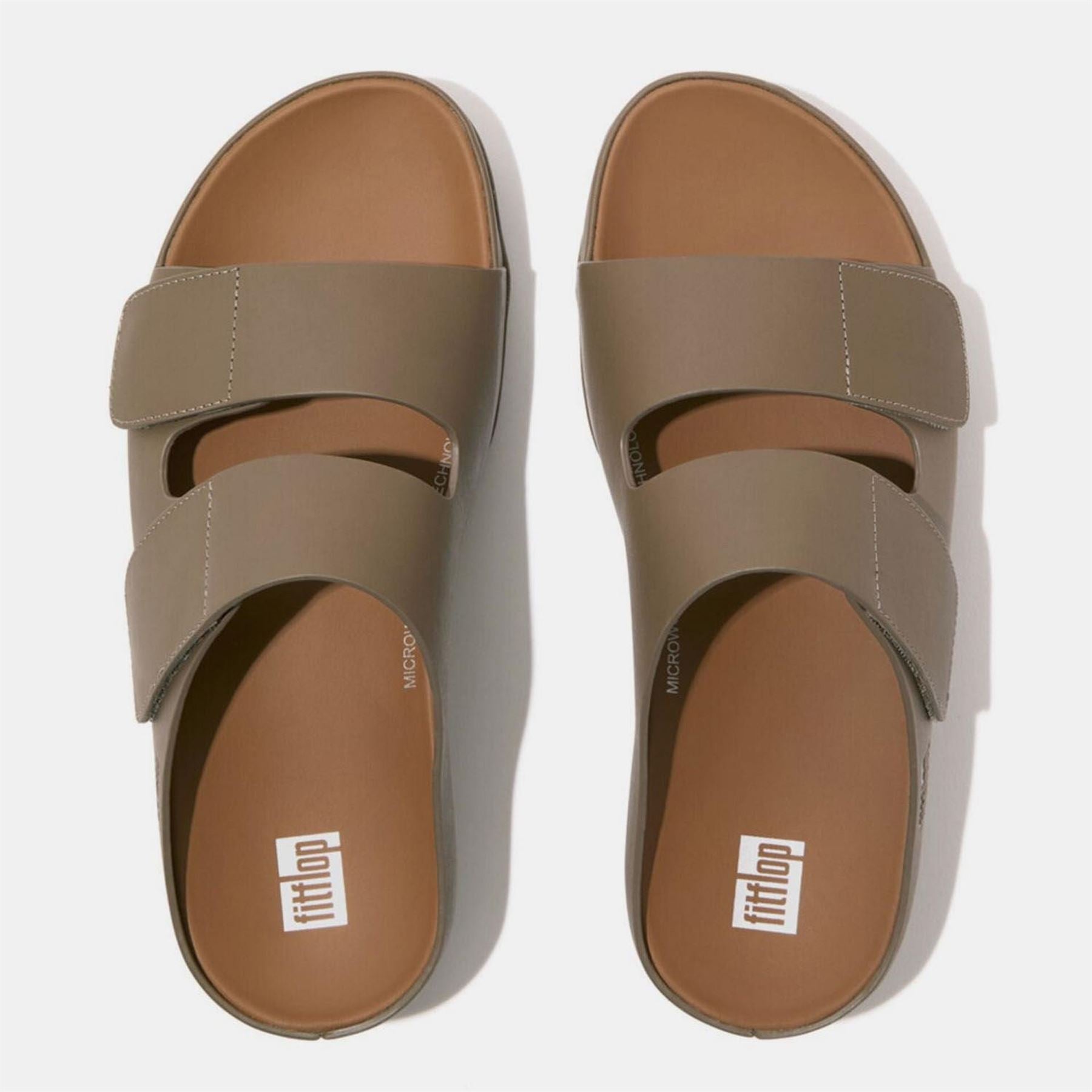Fitflop Adjustable Leather Sliders