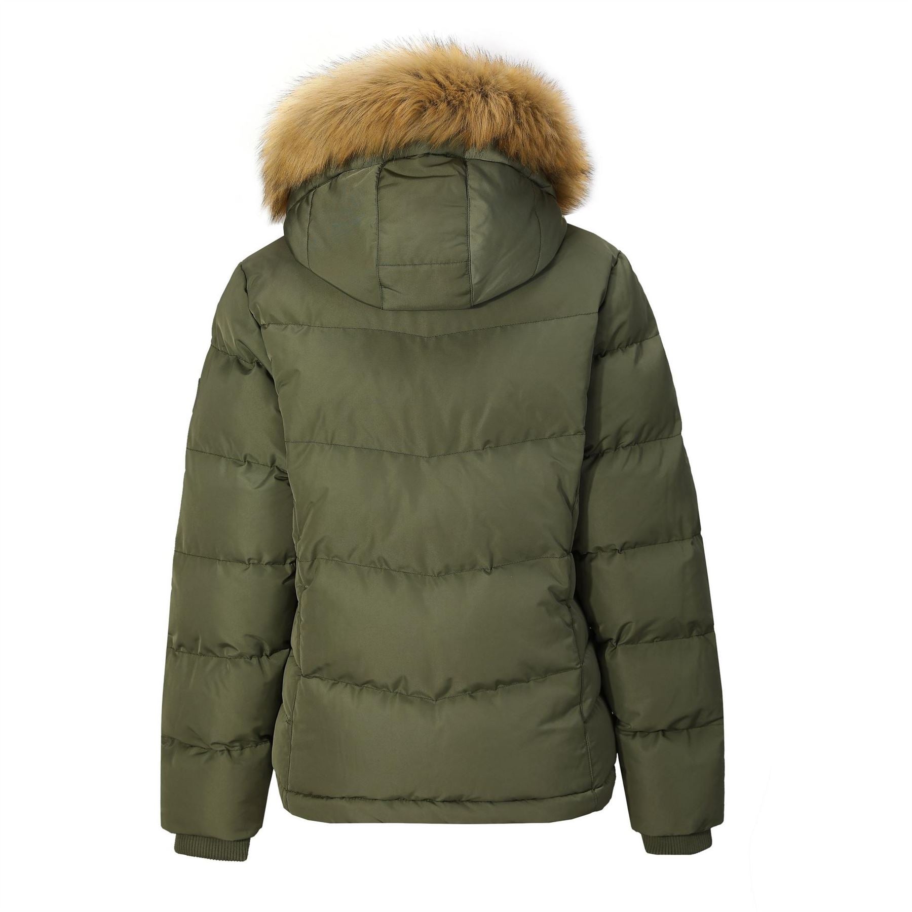 SoulCal 2 Zip Bubble Jacket For Ladies