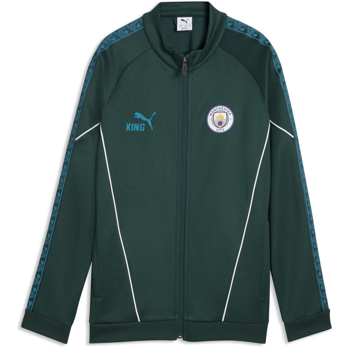 Puma Kids Manchester City Licensed Tracksuit Top