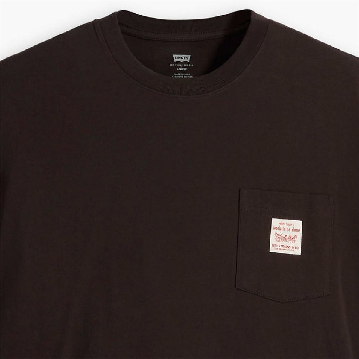 Levis Regular Fit Crew Neck Short Sleeve Text Graphic T-Shirt