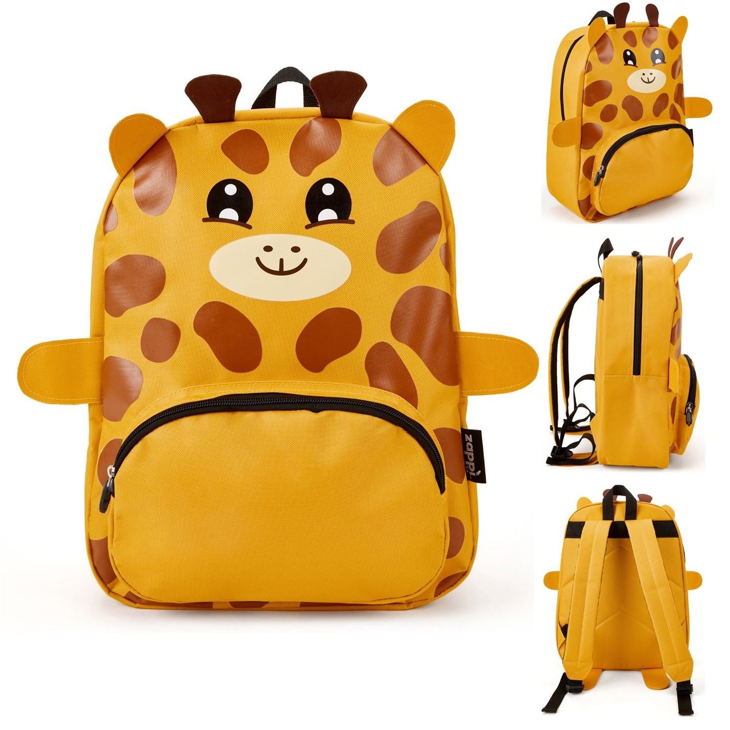 Zappi Co Animal Snow Leopard Backpack Set