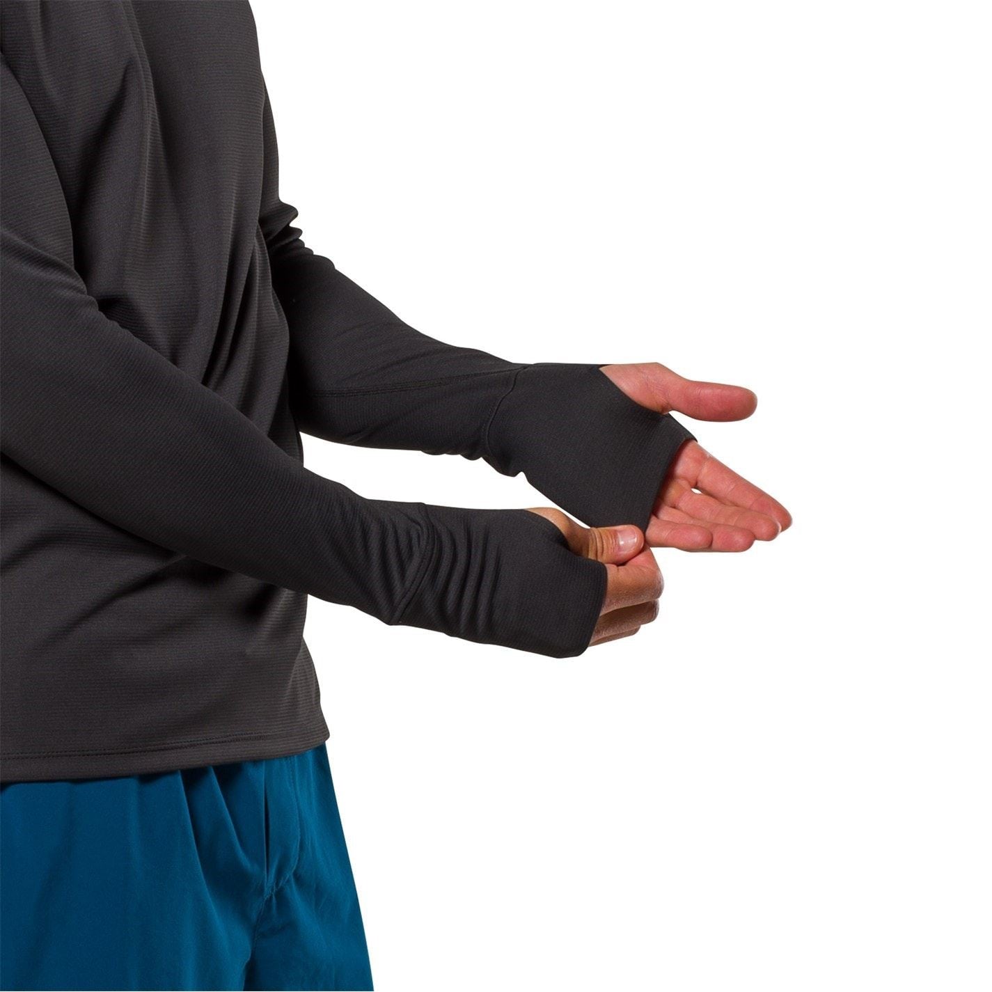 Nathan Rise Slim Fit Thumb Hole Long Sleeve Competition T-Shirt