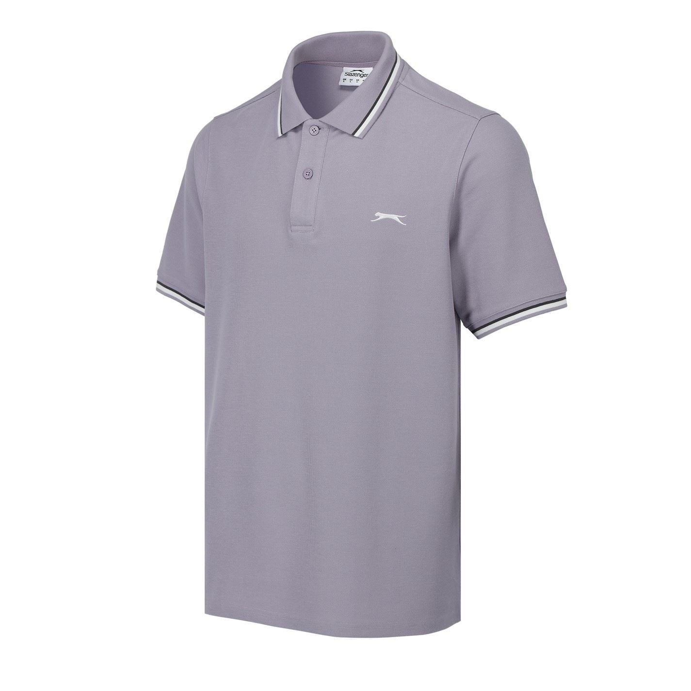 Slazenger Mens Tipped Polo Shirt