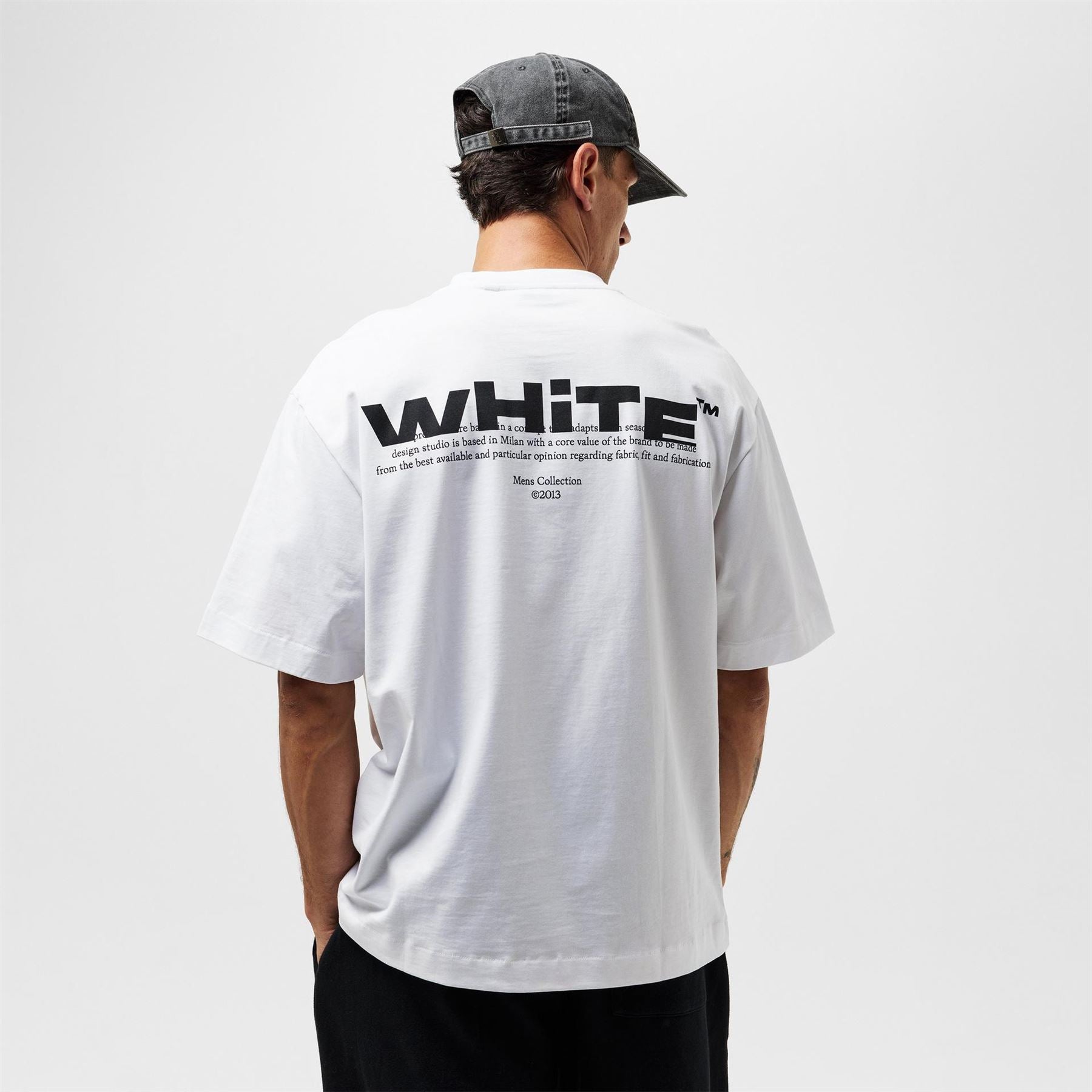 Off White Shred Skate Lettering Boyfriend T-Shirt