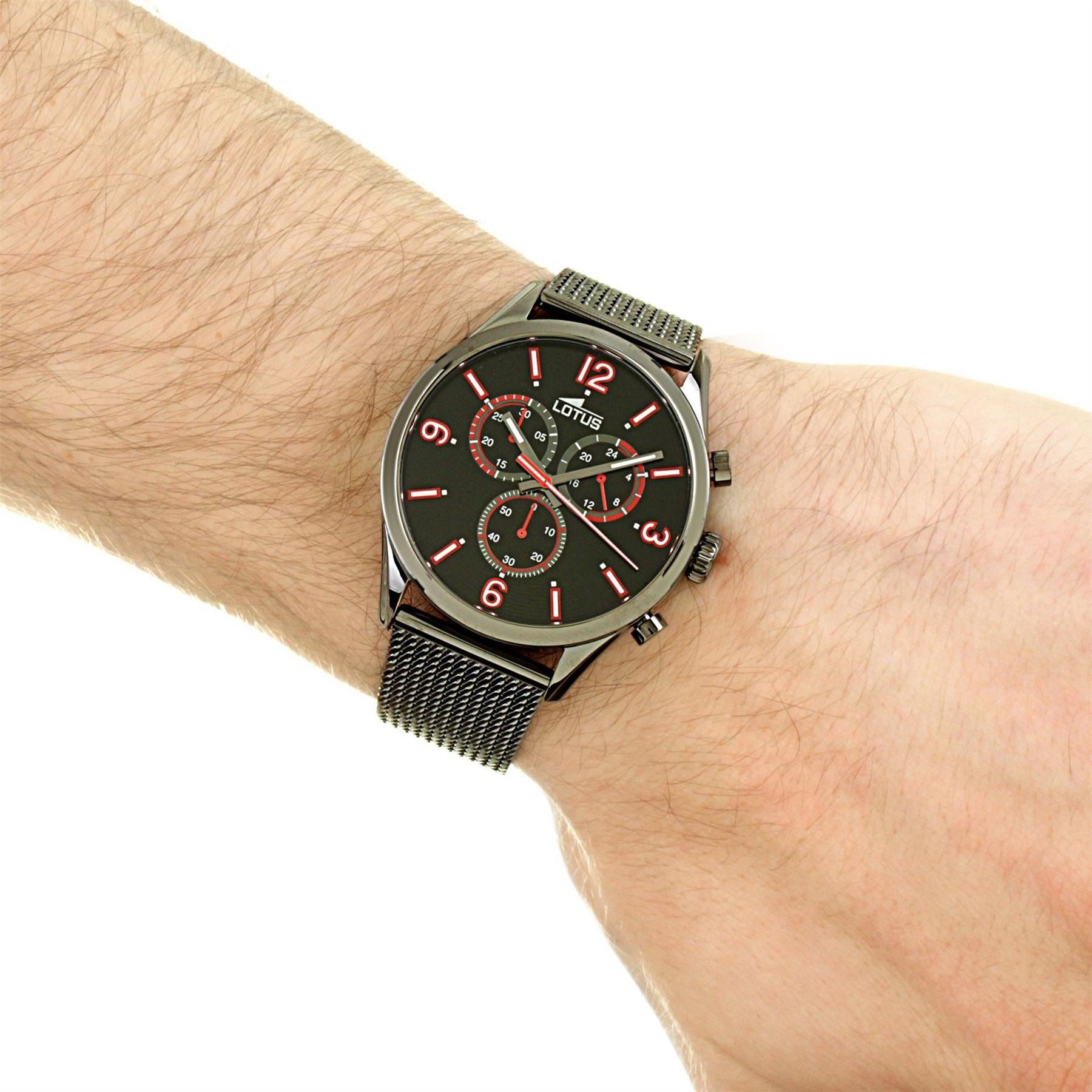 Lotus Steel Sports Analogue Quartz Watch