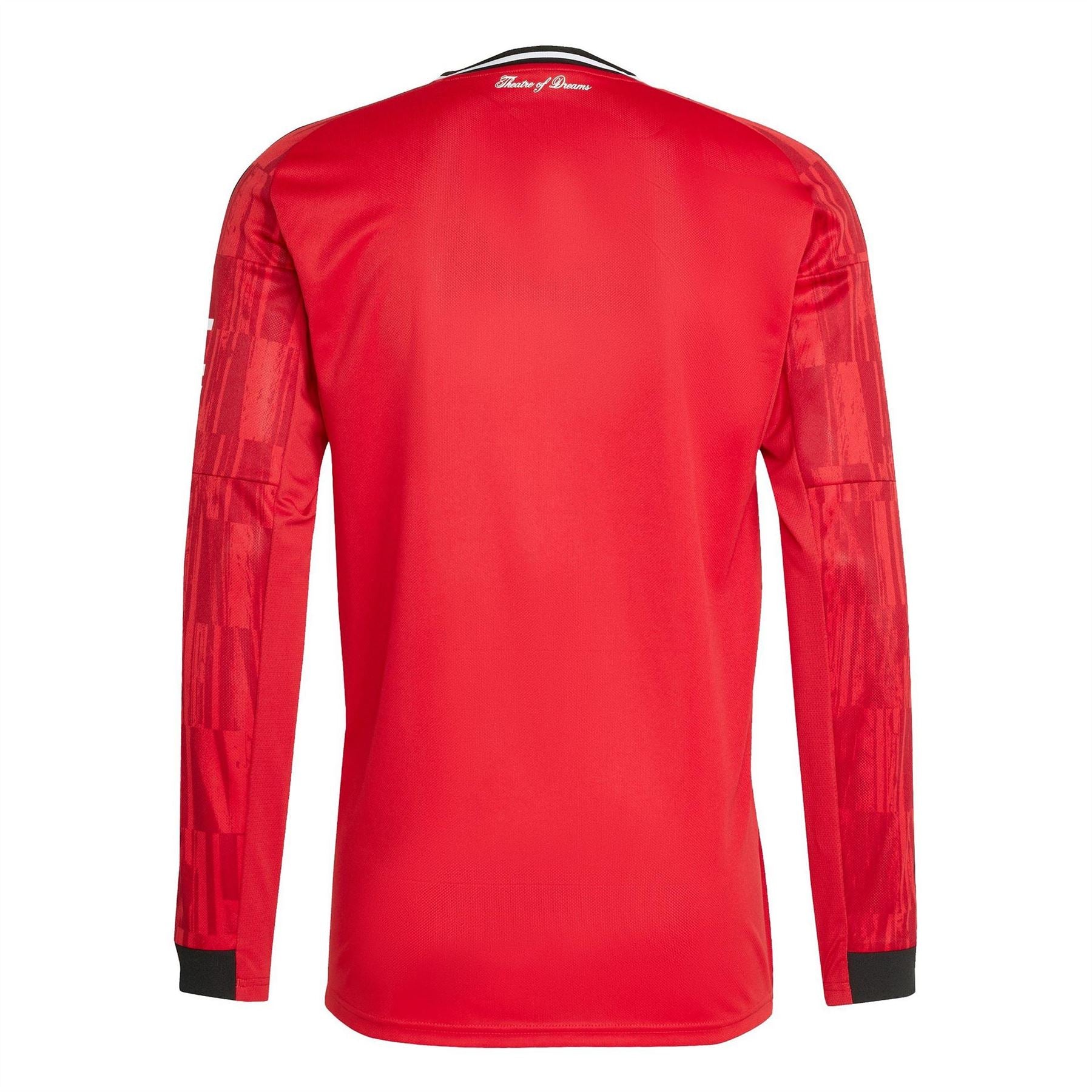 adidas Manchester United Long Sleeve Home Shirt 2025 2026 Adults