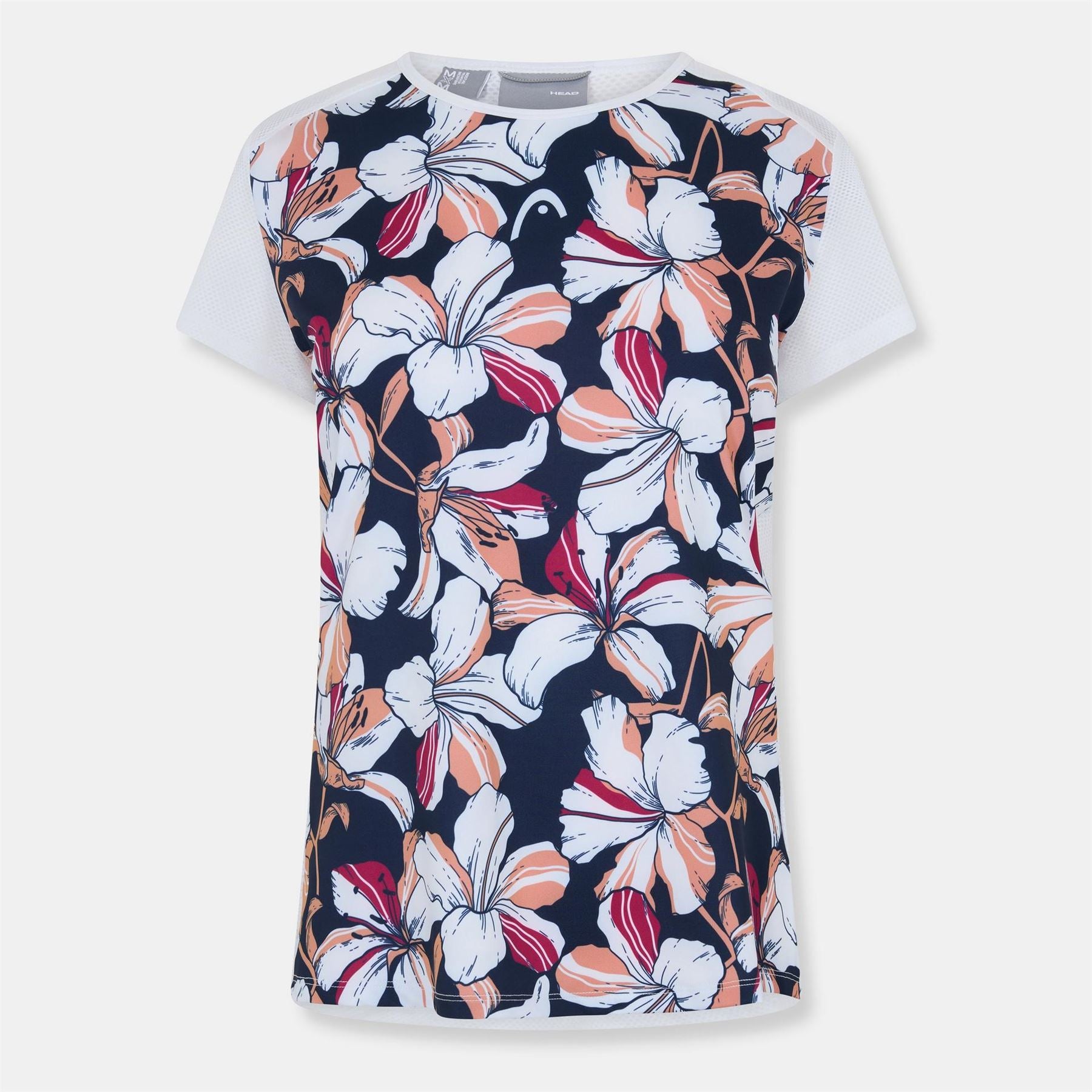 HEAD Tie Break Crew Neck Short Sleeve Jersey T-Shirt