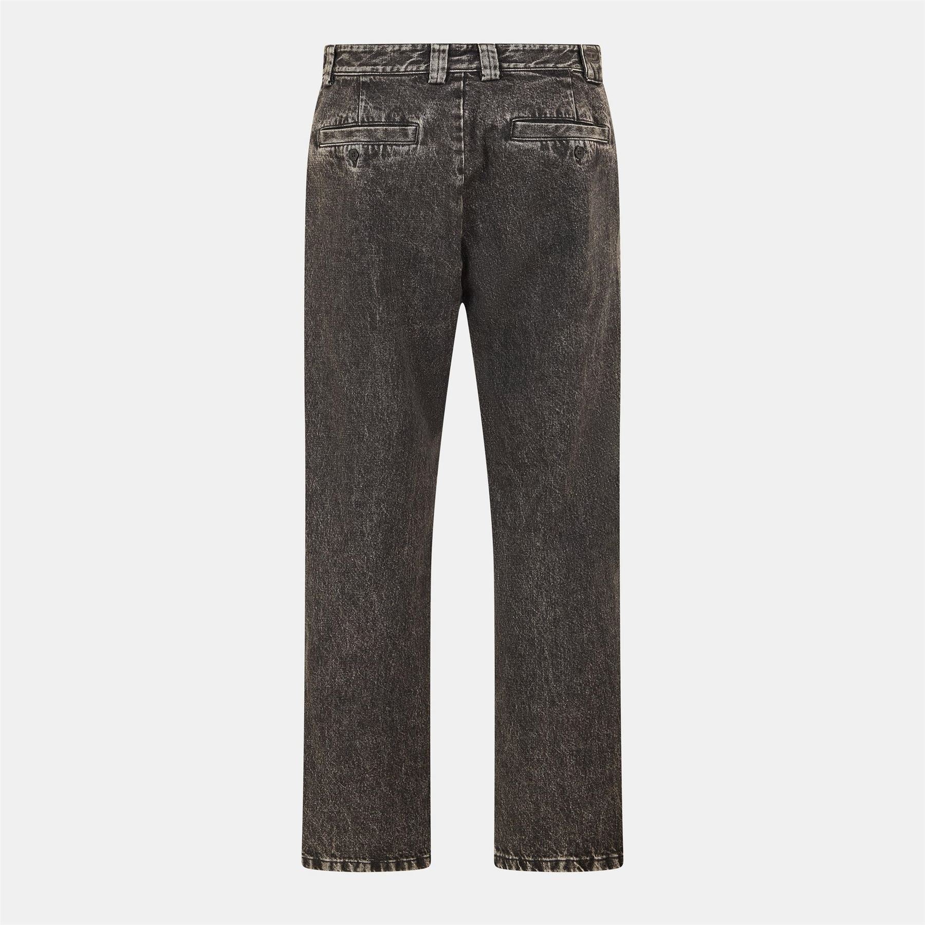 Diesel Wide Leg Relaxed Fit Jeans