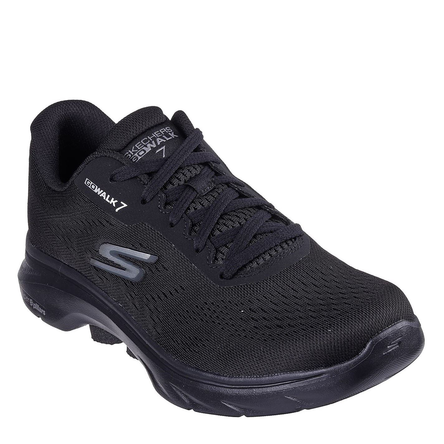 Skechers Mens Engineered Mesh Lace Up W Hyper Pil Low Top Trainers
