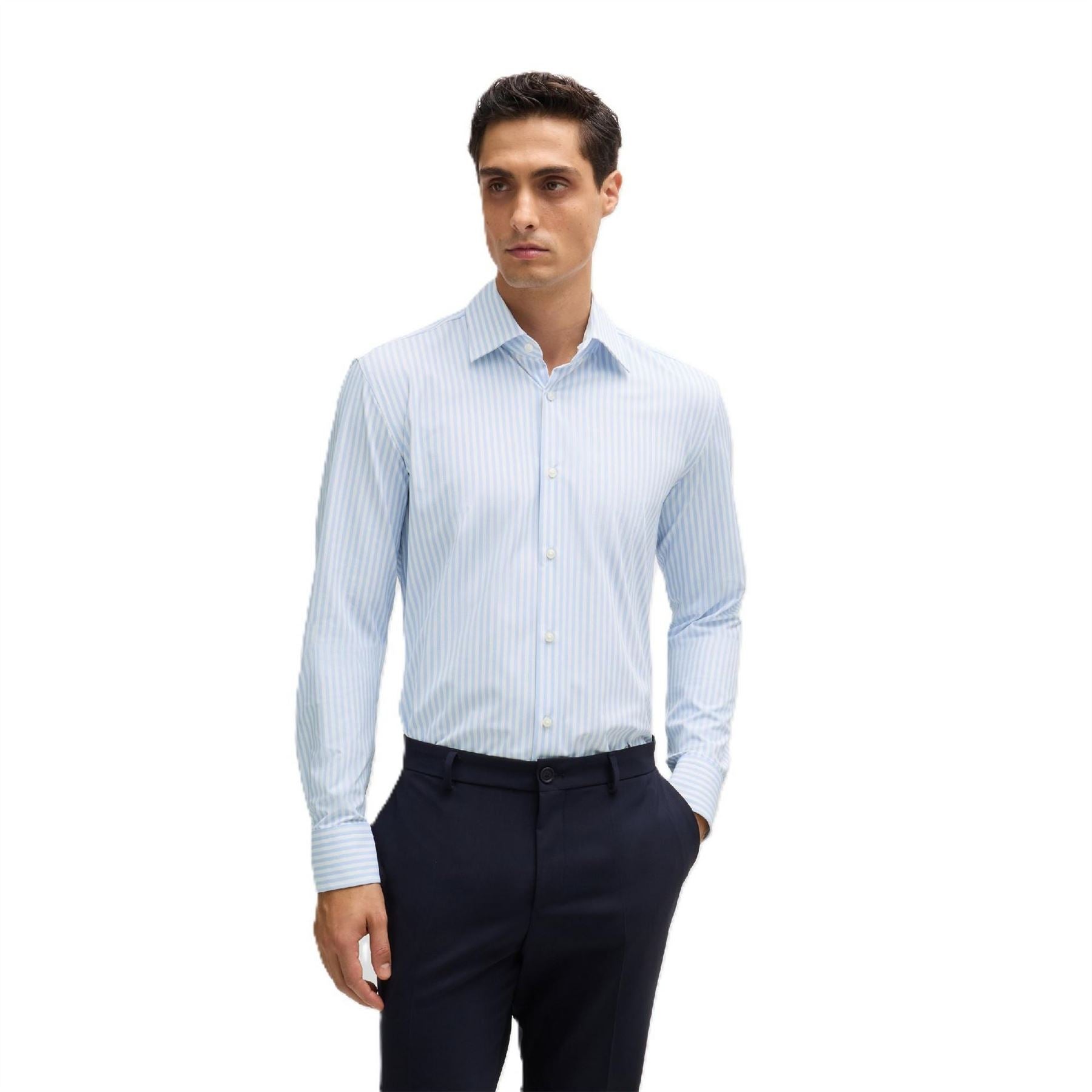 Boss Mens P Hank Kent C1 222 10265100 01 Oxford Shirt