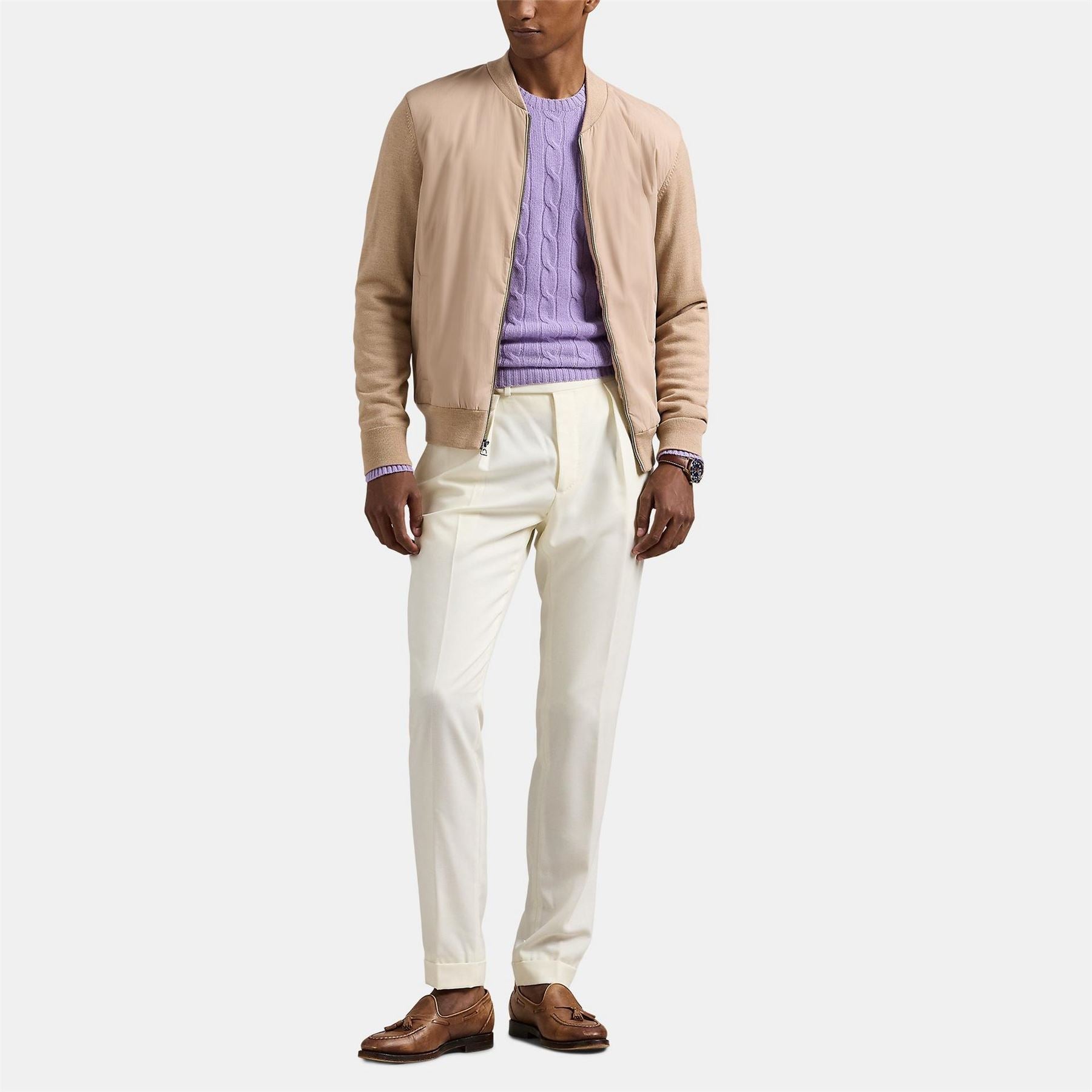 Polo Ralph Lauren Hybrid Wool Bomber Jacket