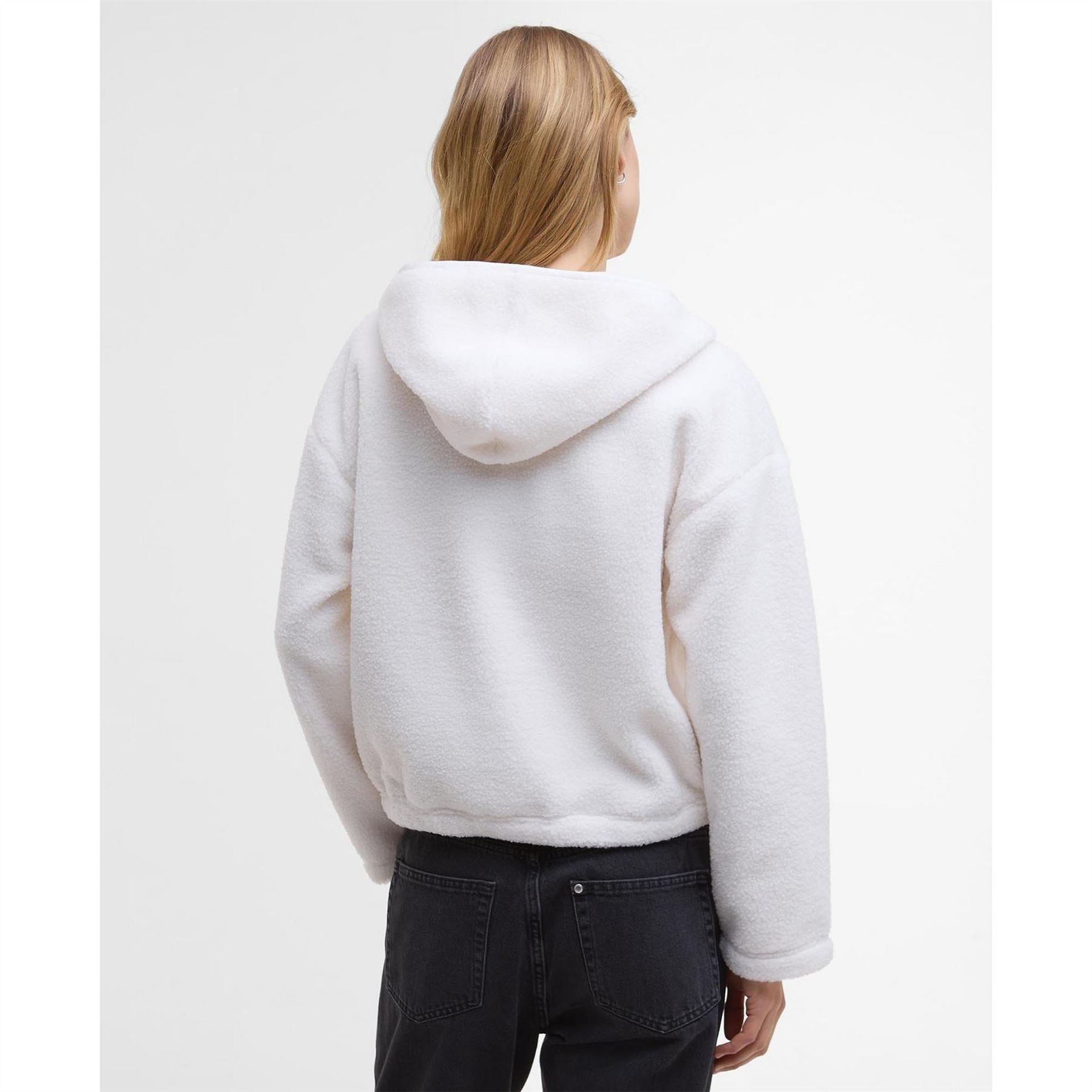 Barbour International Womens Fleece Hoodie