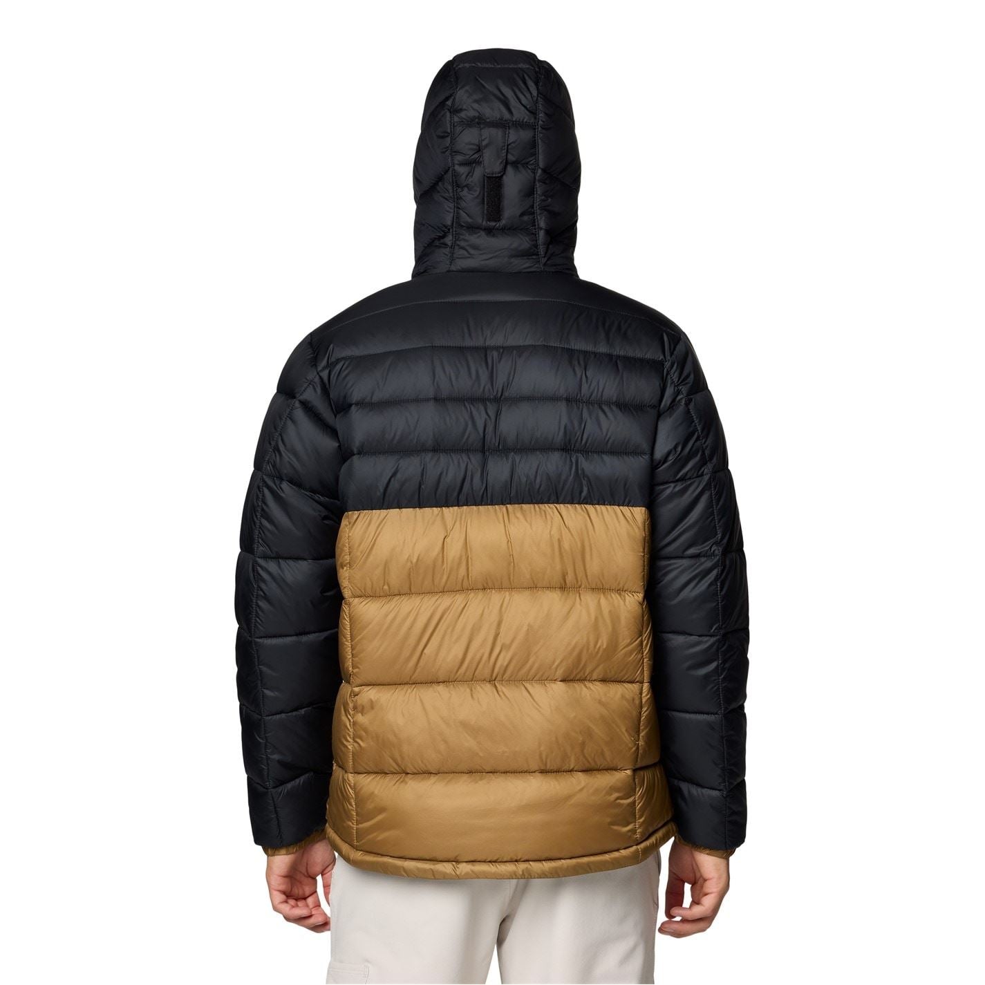 Columbia Buck Butte Hooded Solid Patterned Puffer Jacket