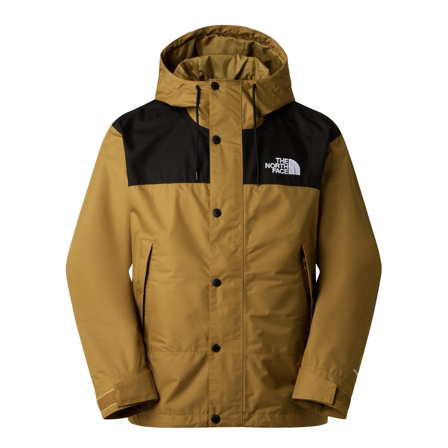 The North Face North Face Reign On Hooded Snap Button Color Block Rain Jacket
