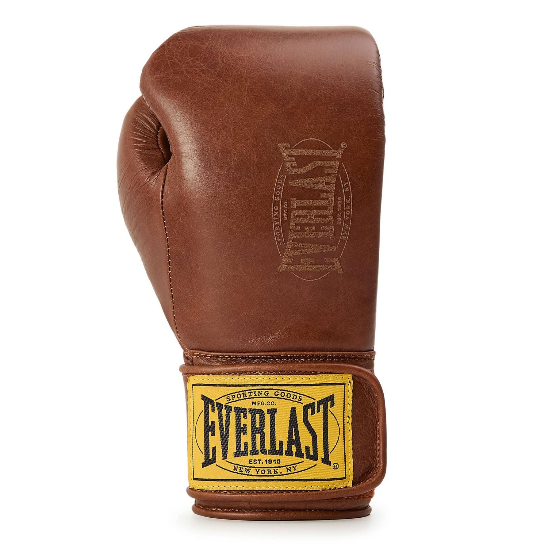 Everlast Pro Leather Hook And Loop Boxing Gloves